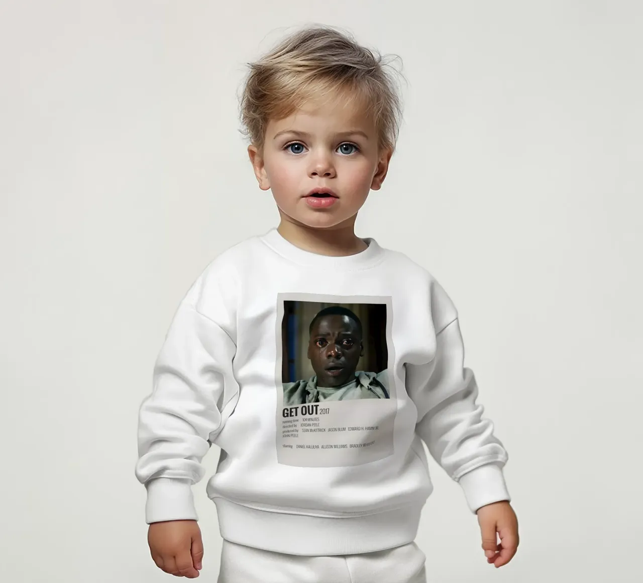 GET OUT 2017 felpa neonato da MVFminimalist