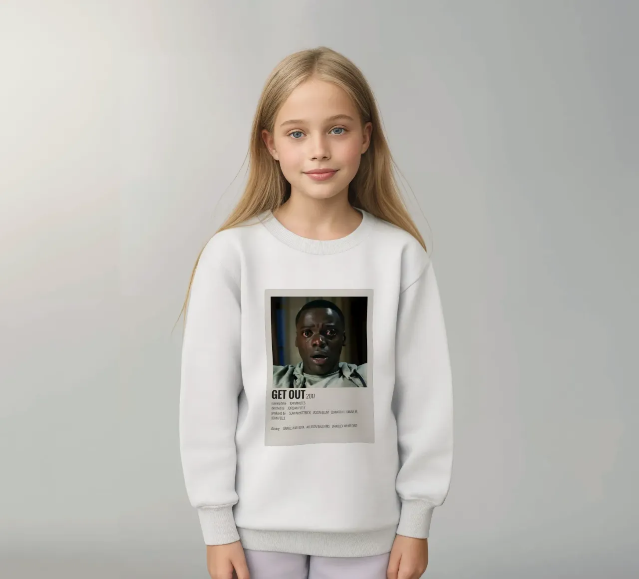 GET OUT 2017 felpa bambino da MVFminimalist