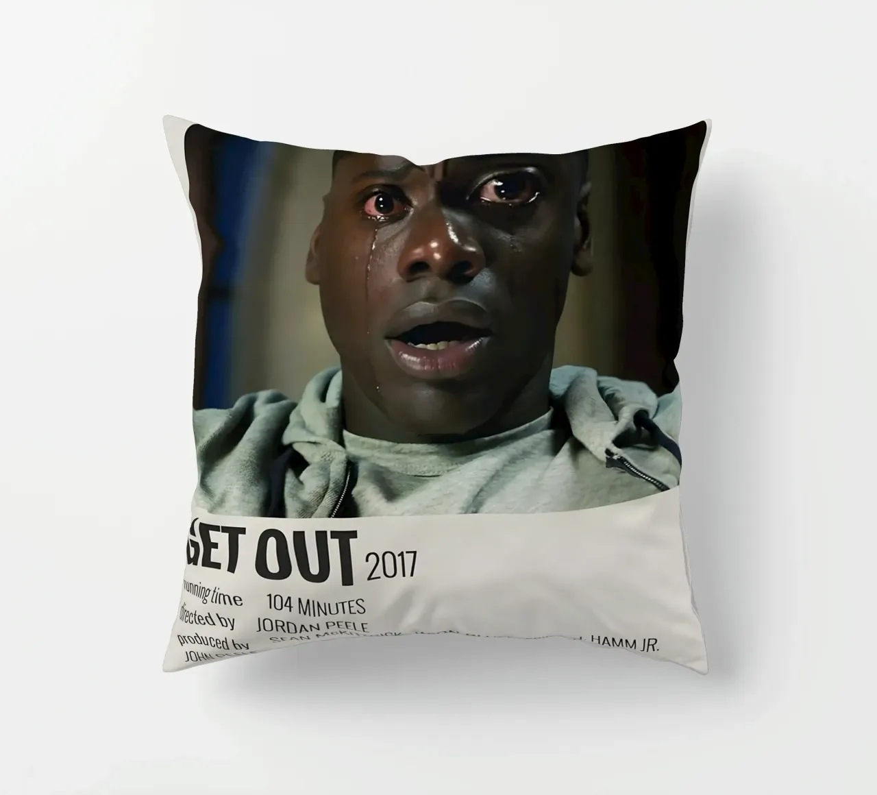 GET OUT 2017 cuscino da MVFminimalist