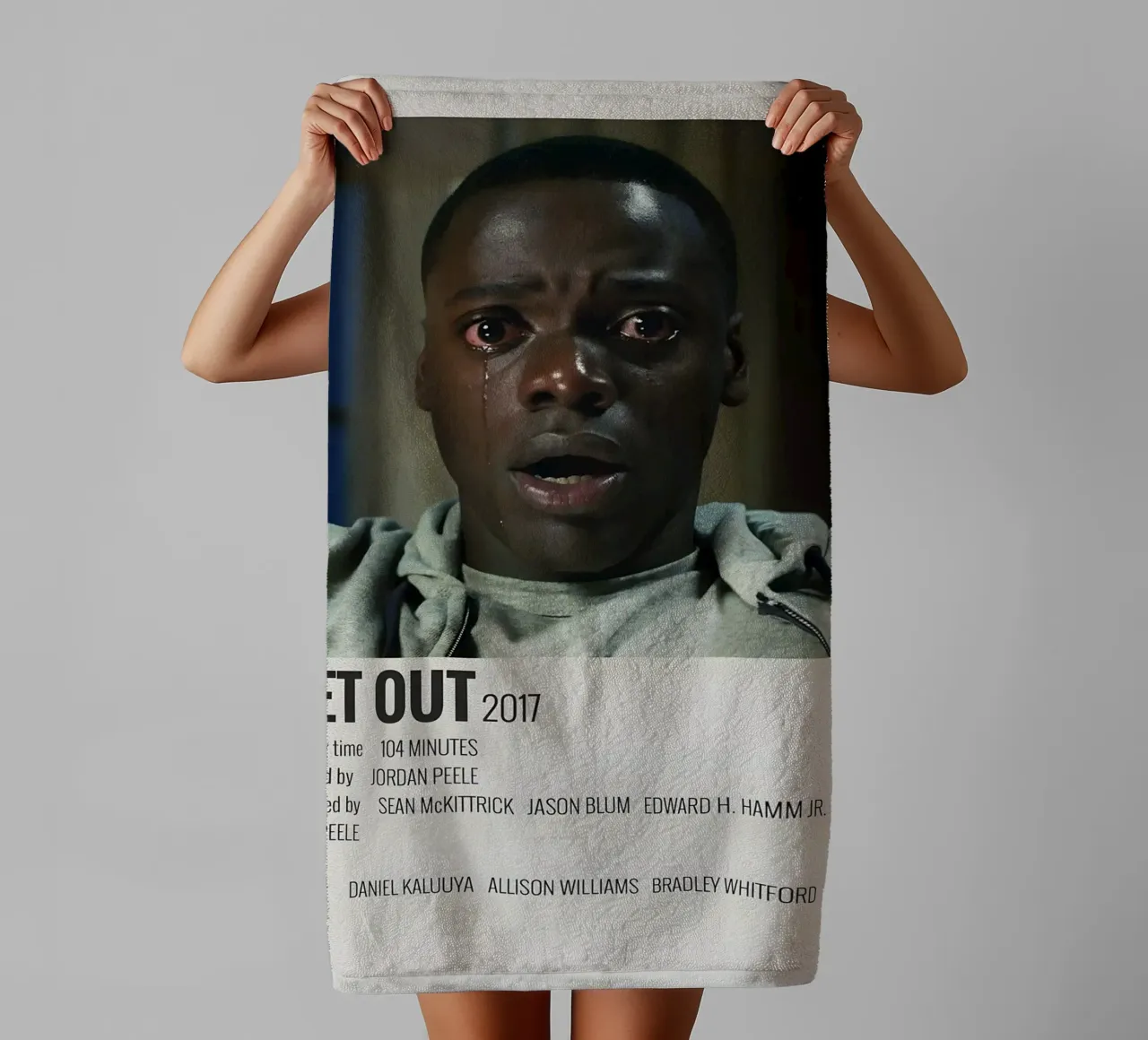 GET OUT 2017 asciugamano da bagno da MVFminimalist