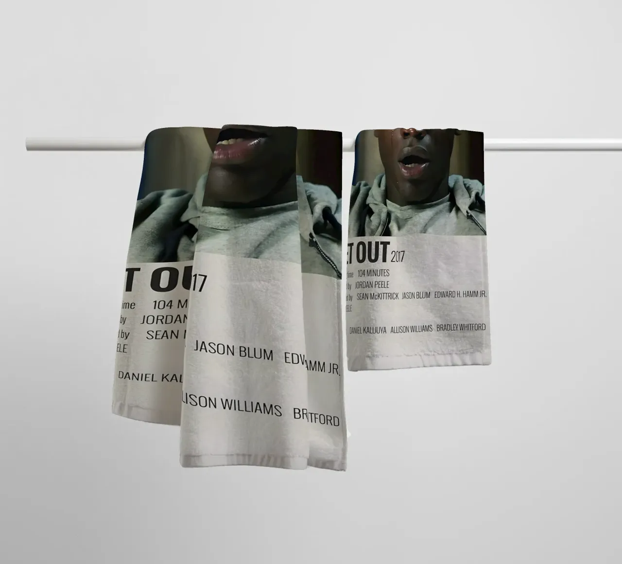 GET OUT 2017 asciugamano da bagno da MVFminimalist