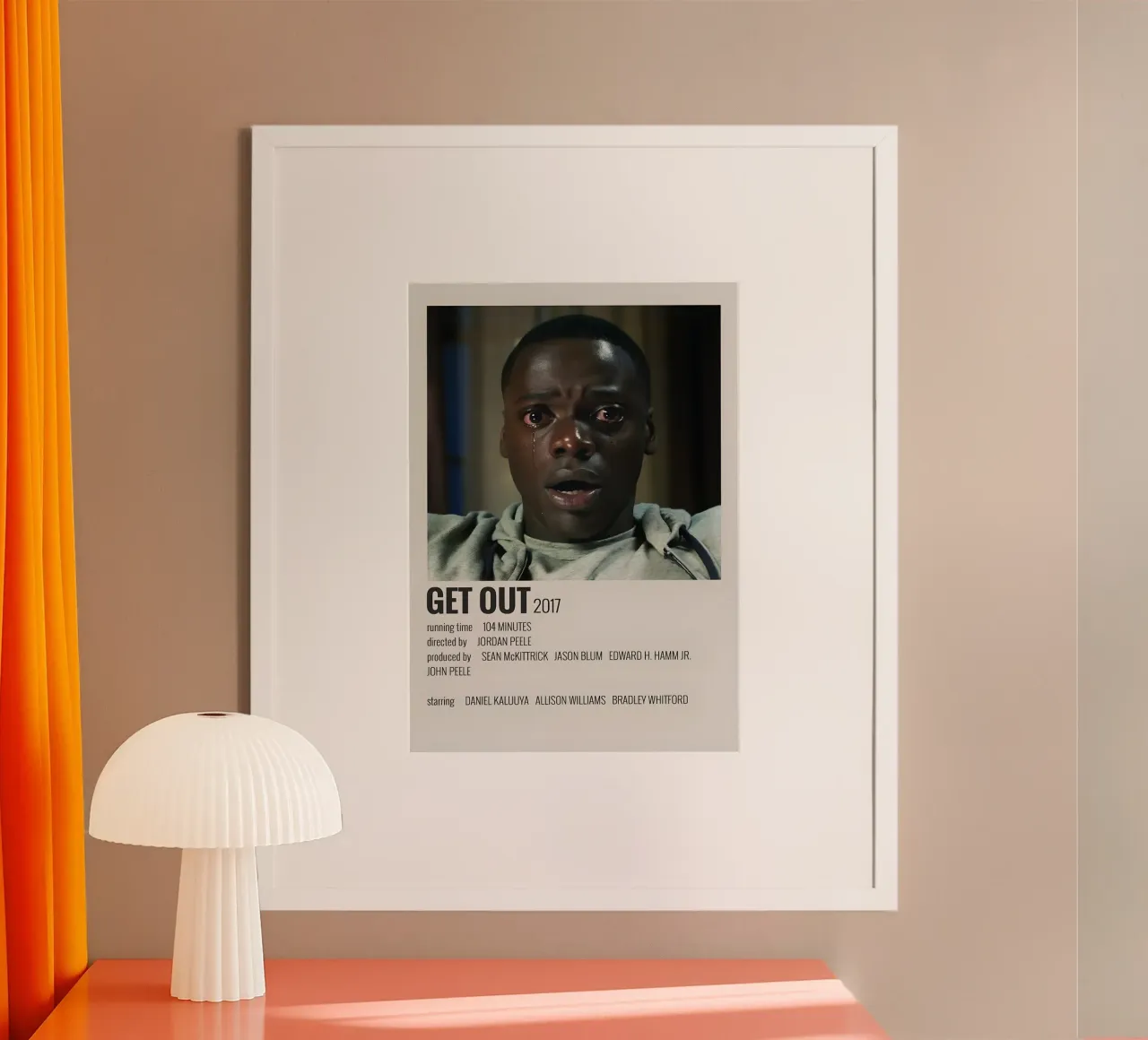 GET OUT 2017 carta hahnemühle da MVFminimalist