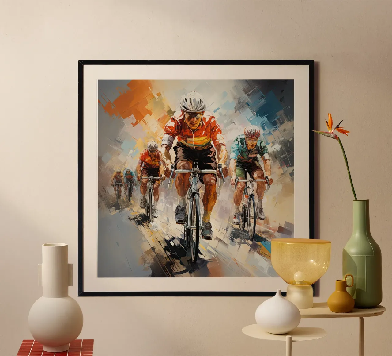 Arte da parete di Imagine poster con telaio in plastica da Imagine