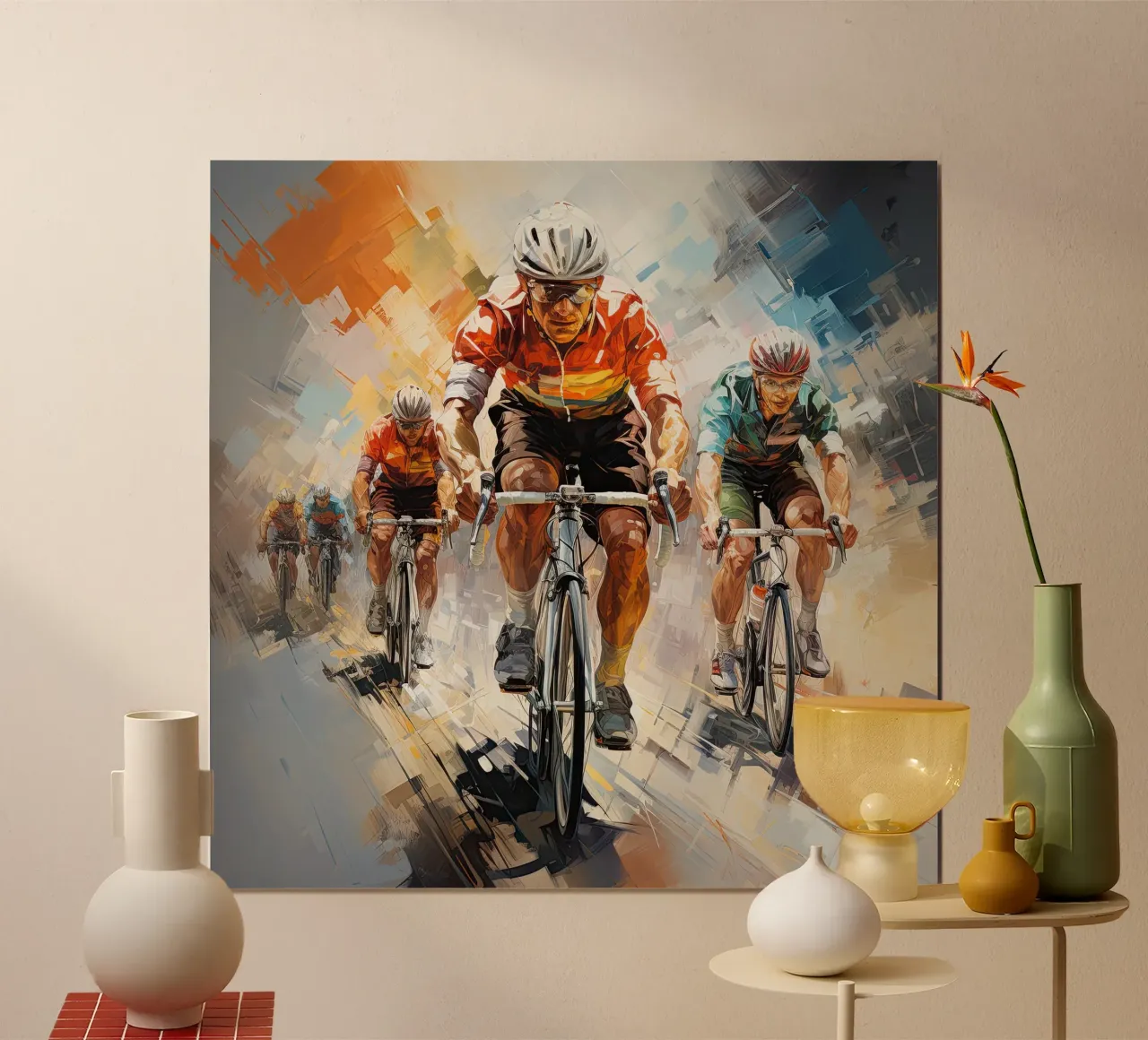 Arte da parete di Imagine poster con telaio in plastica da Imagine