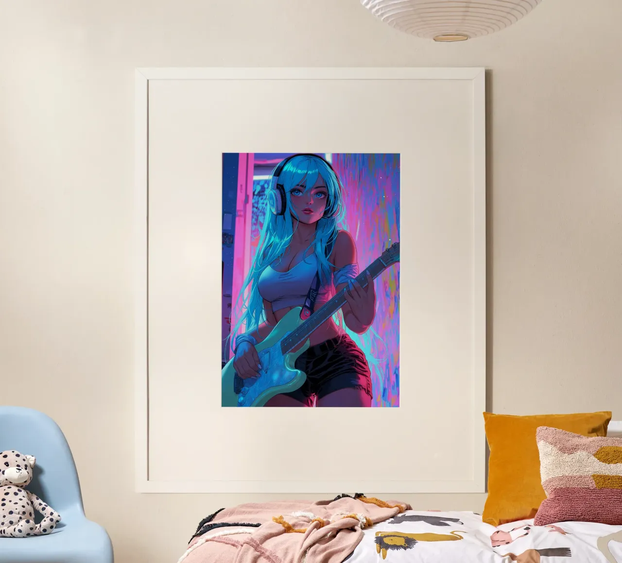 Bella ragazza Anime poster da Fleur de Lys