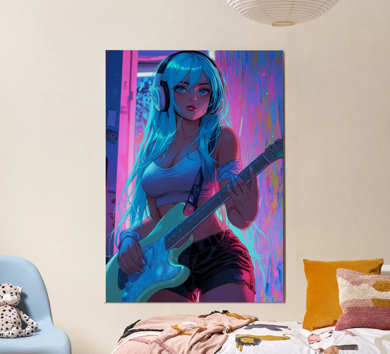 Bella ragazza Anime poster da Fleur de Lys