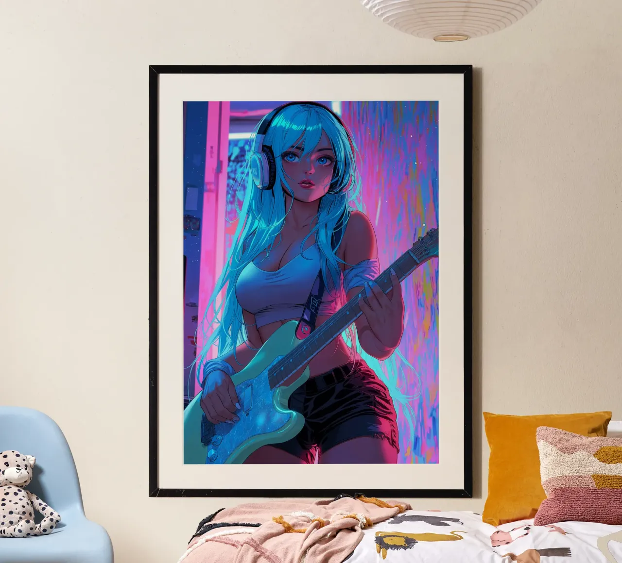 Bella ragazza Anime poster da Fleur de Lys