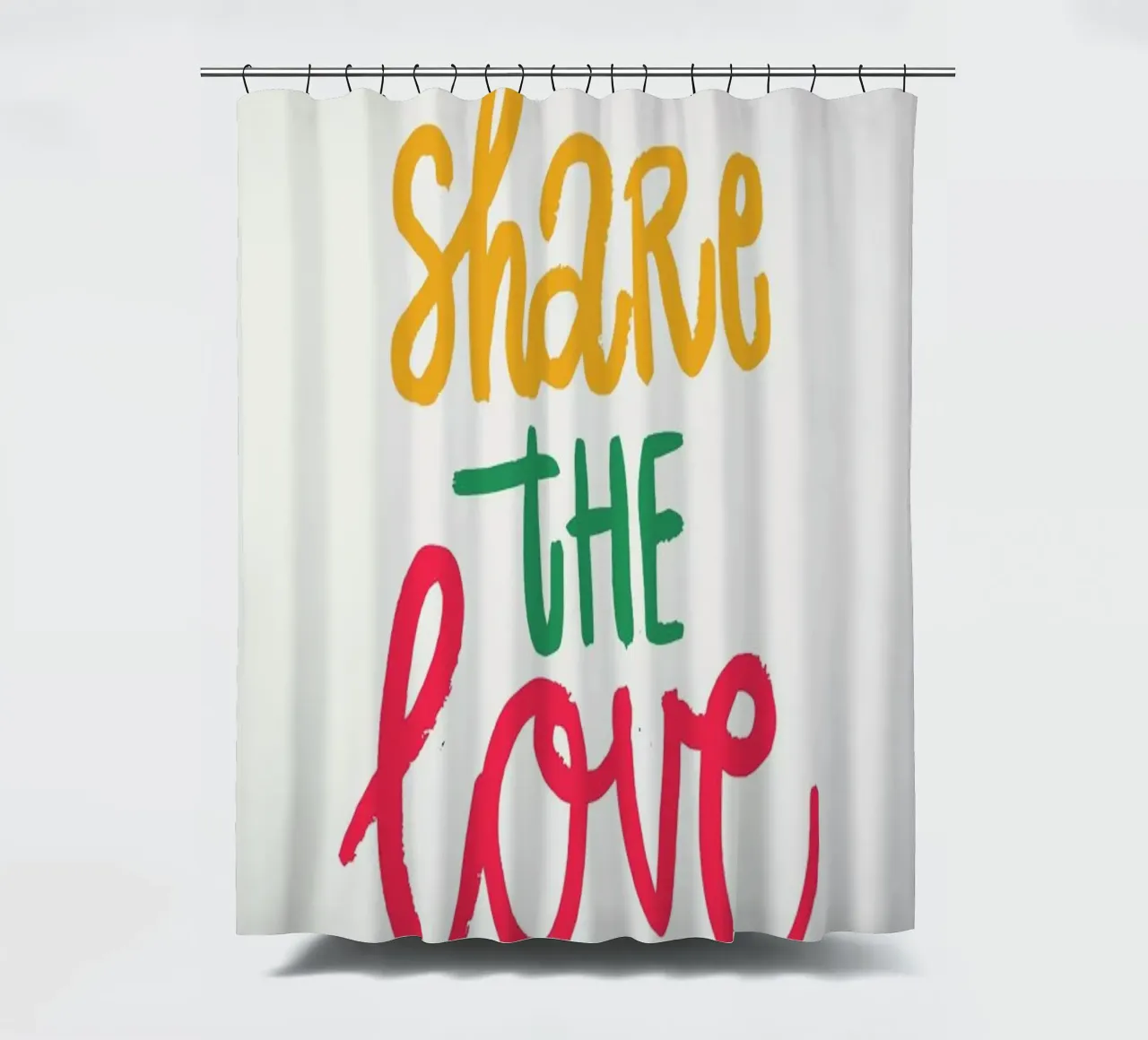 Share II shower curtain by Pure