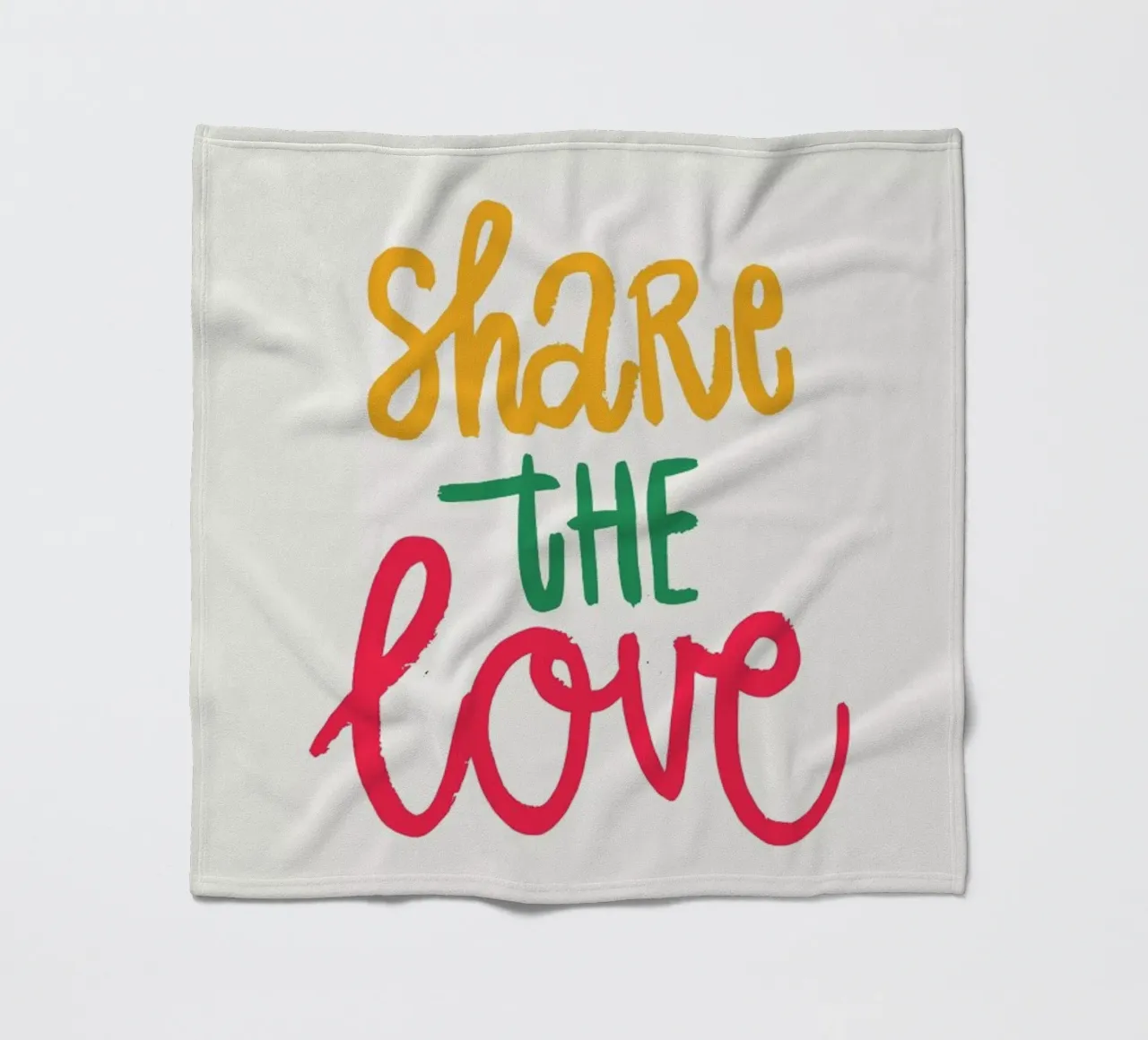 Share II fleece blanket by Pure