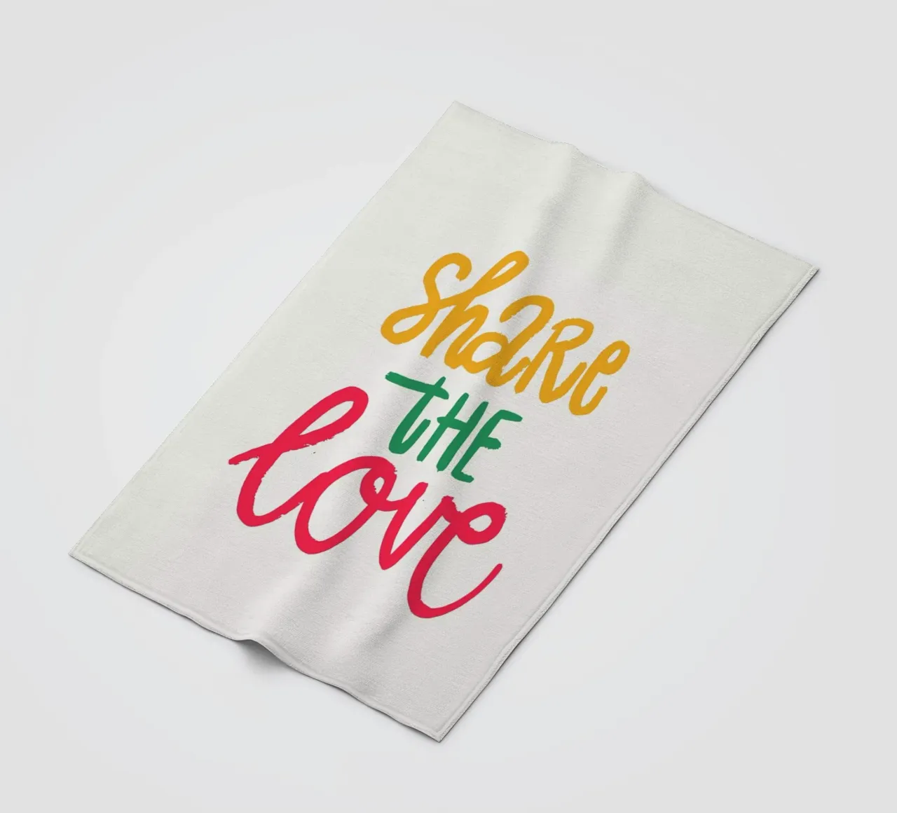 Share II fleece blanket by Pure
