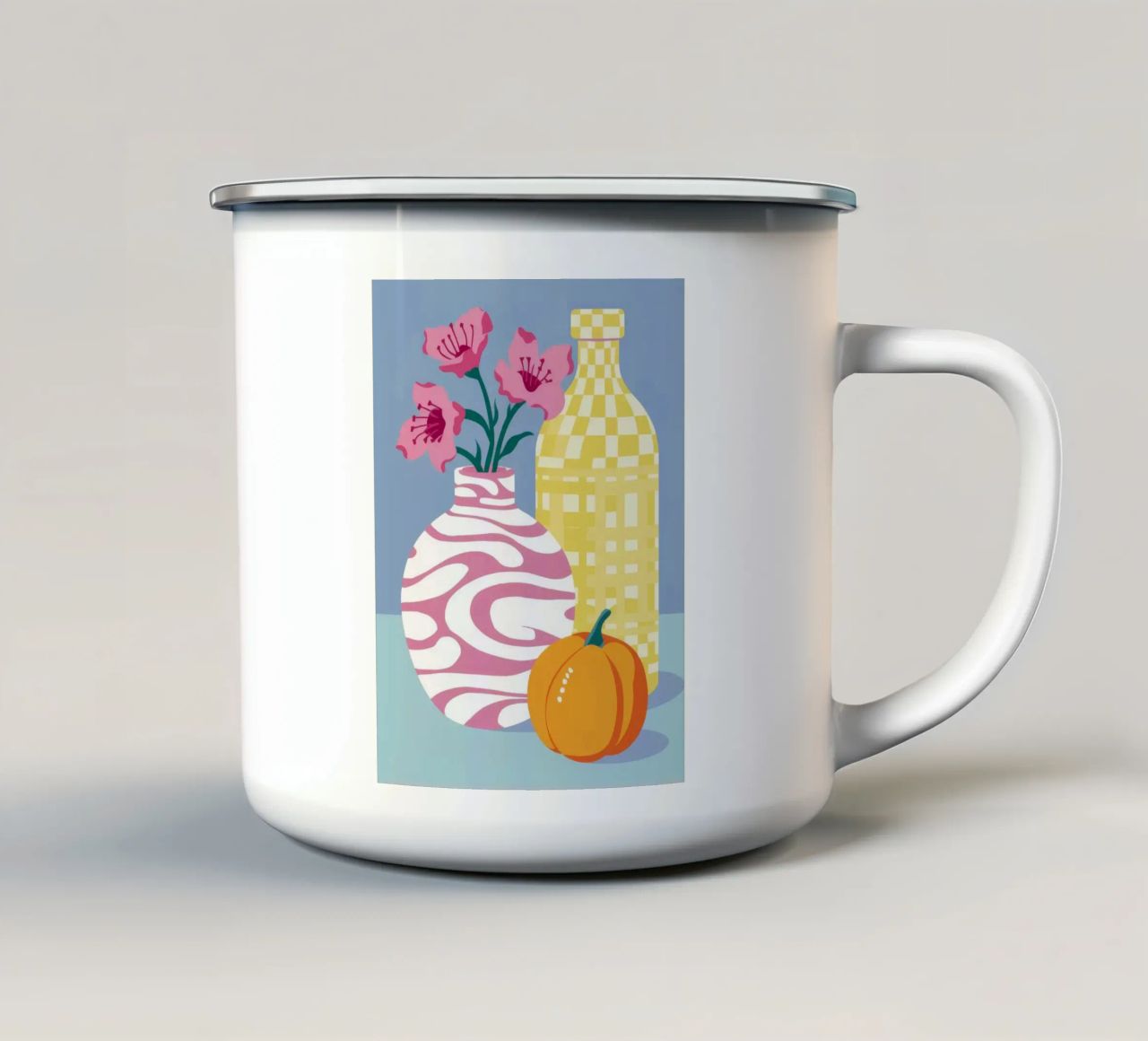 Vaso d'autunno Harmony tazza in smalto da Dawn Light