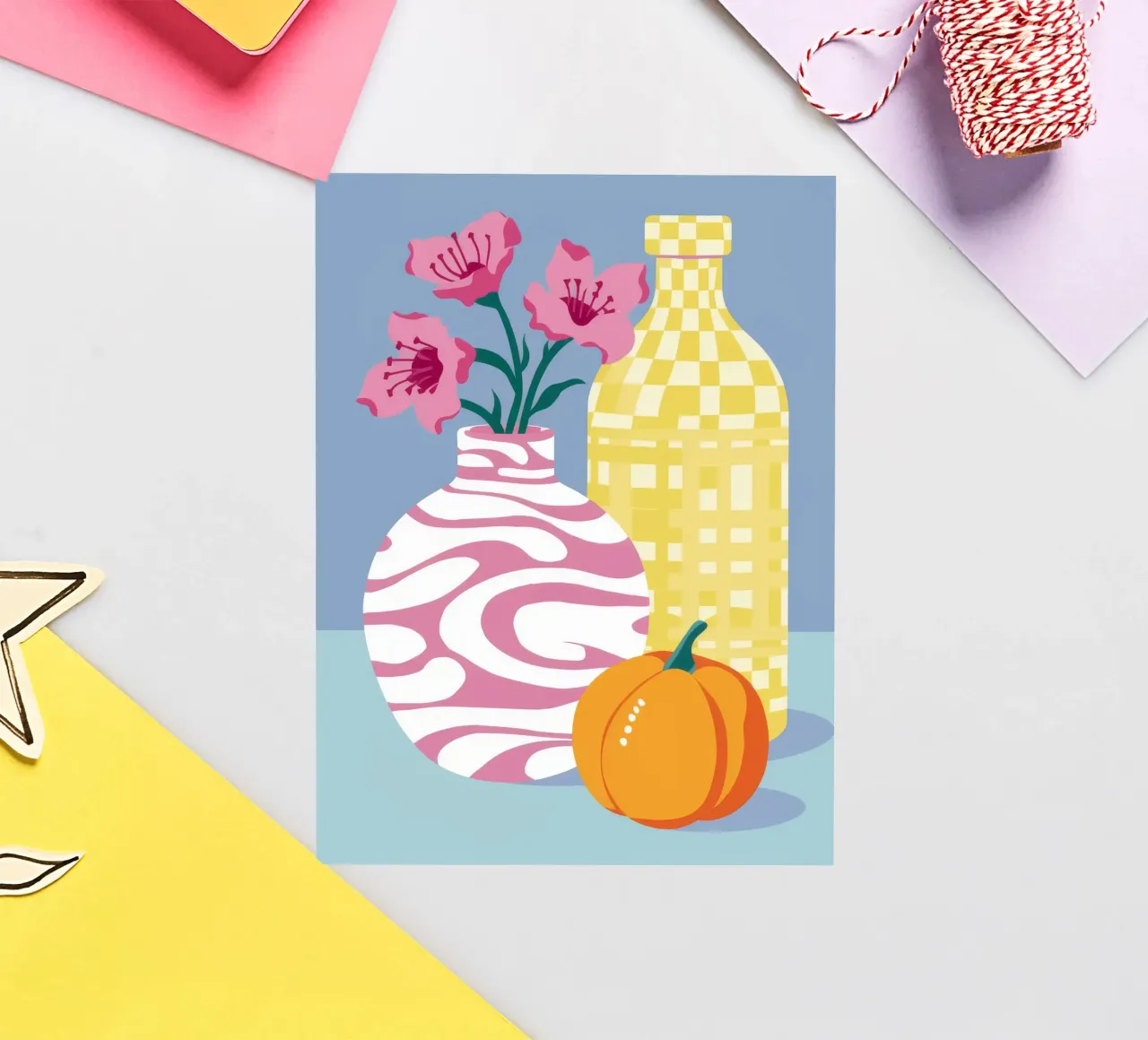 Autumn Vase Harmony sticker by Dawn Light