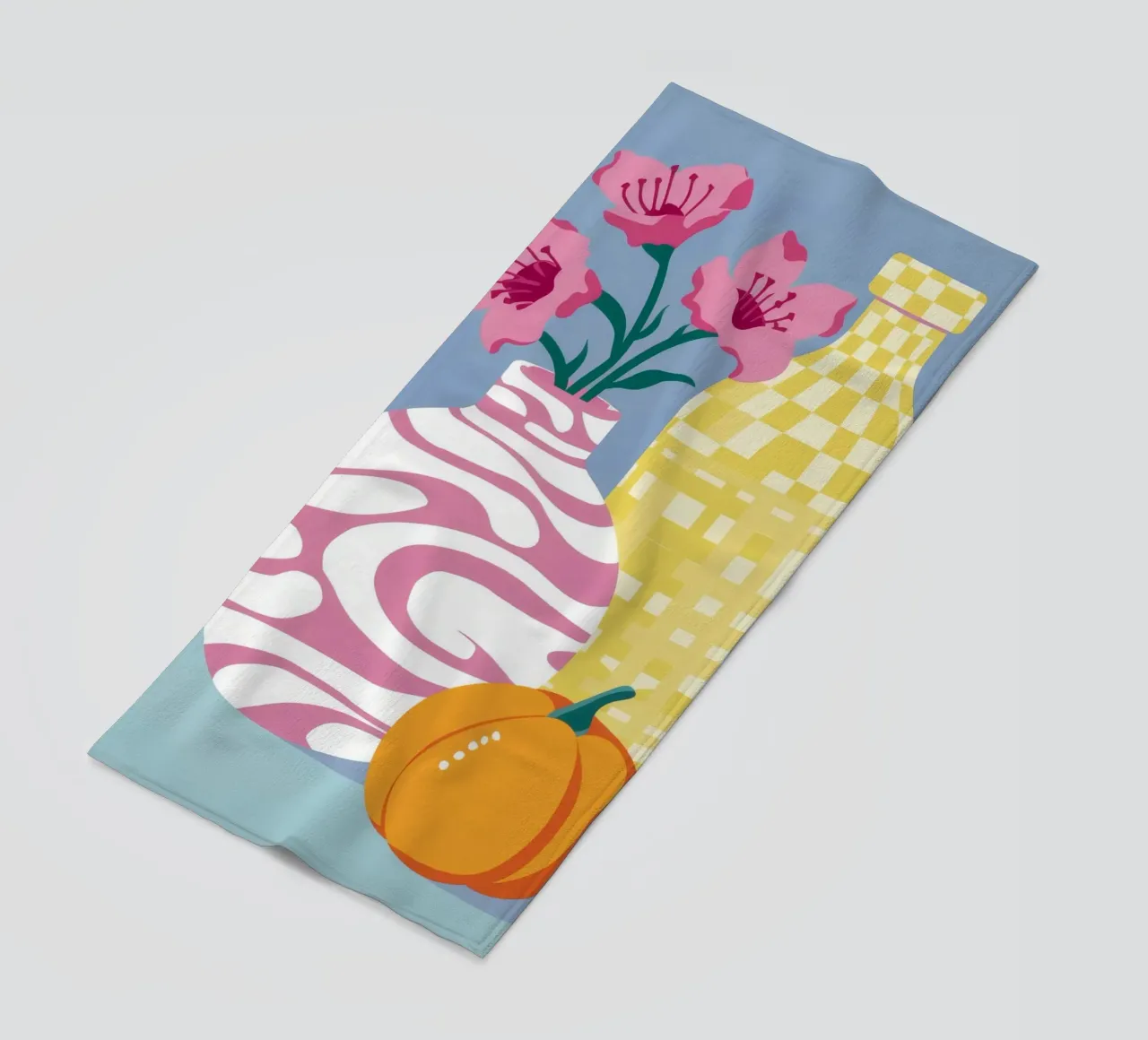Autumn Vase Harmony beach towel by Dawn Light
