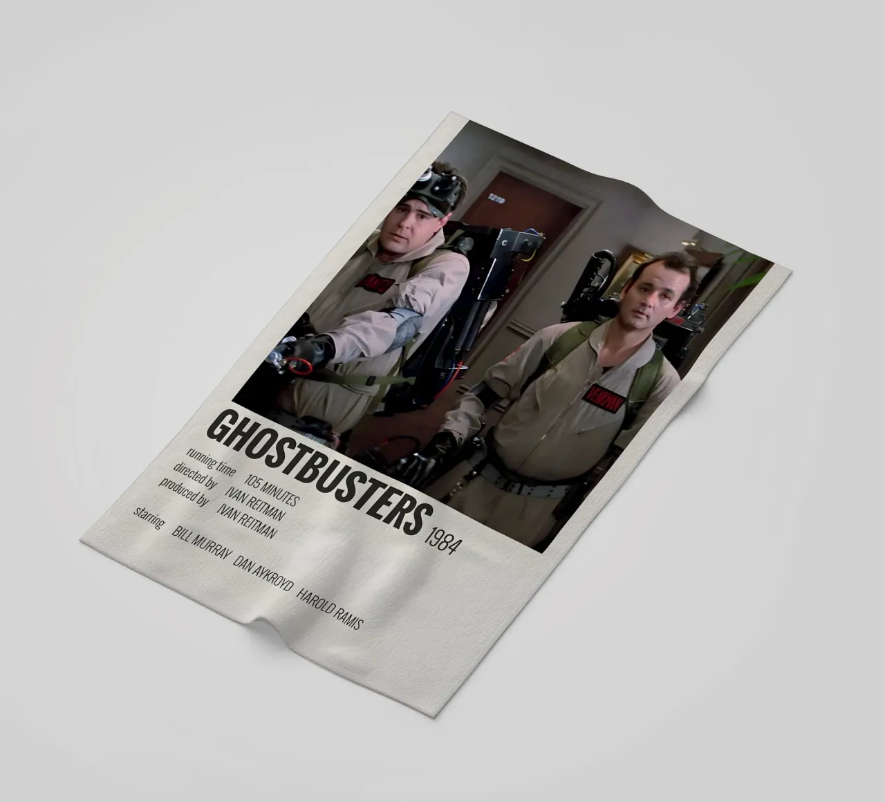 GHOSTBUSTERS 1984 telo mare da MVFminimalist