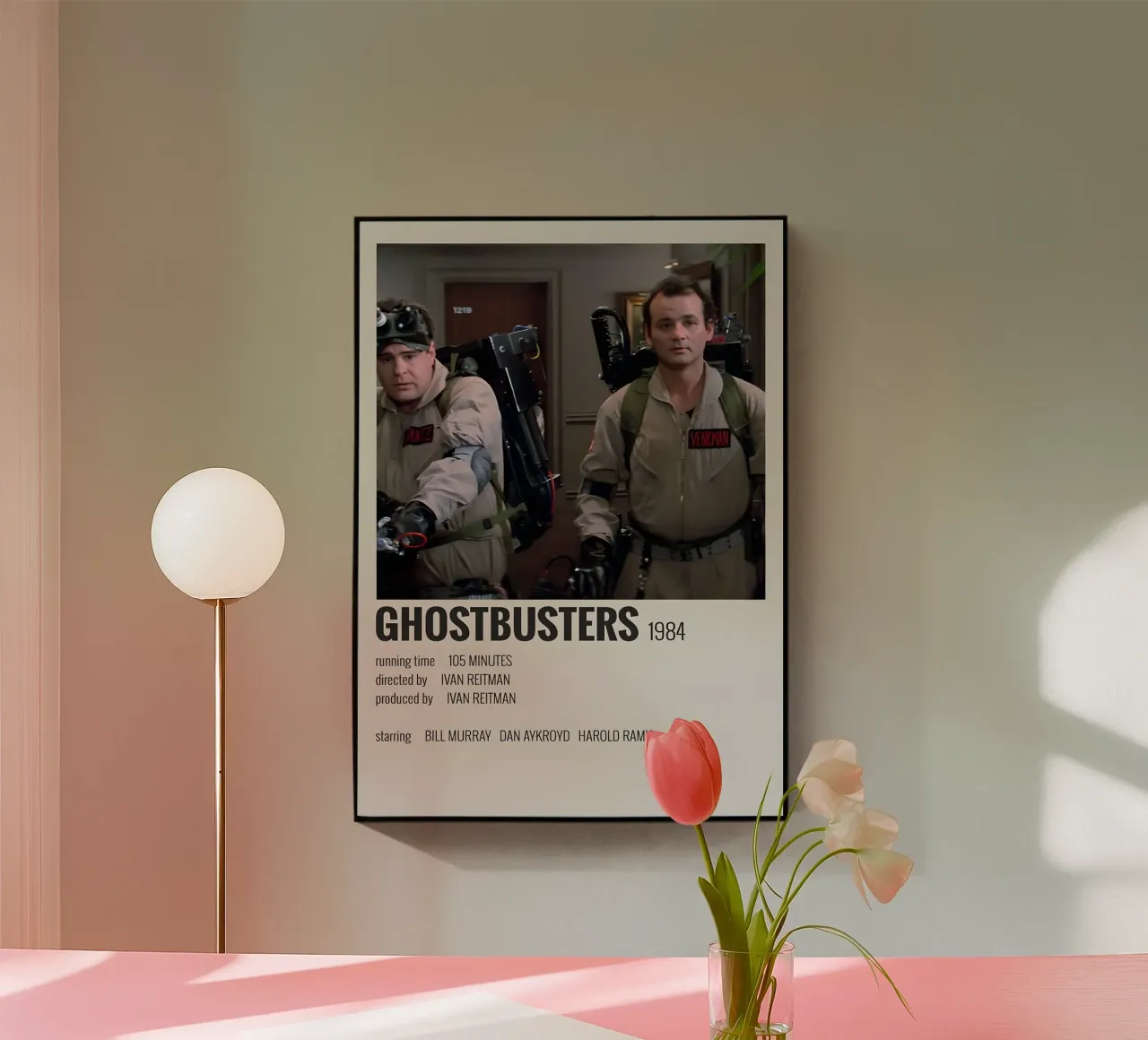 GHOSTBUSTERS 1984 plexiglass da MVFminimalist