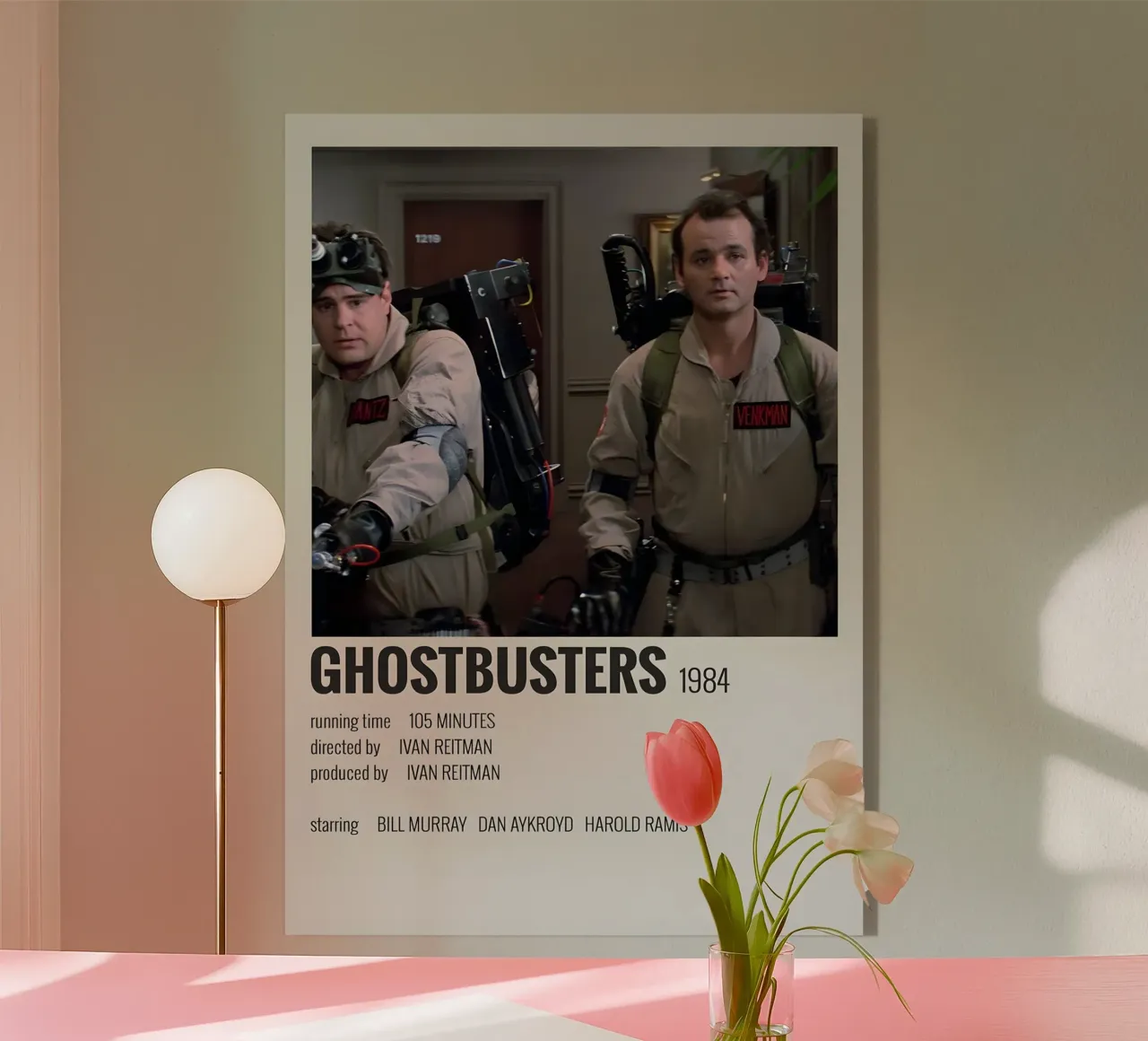 GHOSTBUSTERS 1984 plexiglass da MVFminimalist