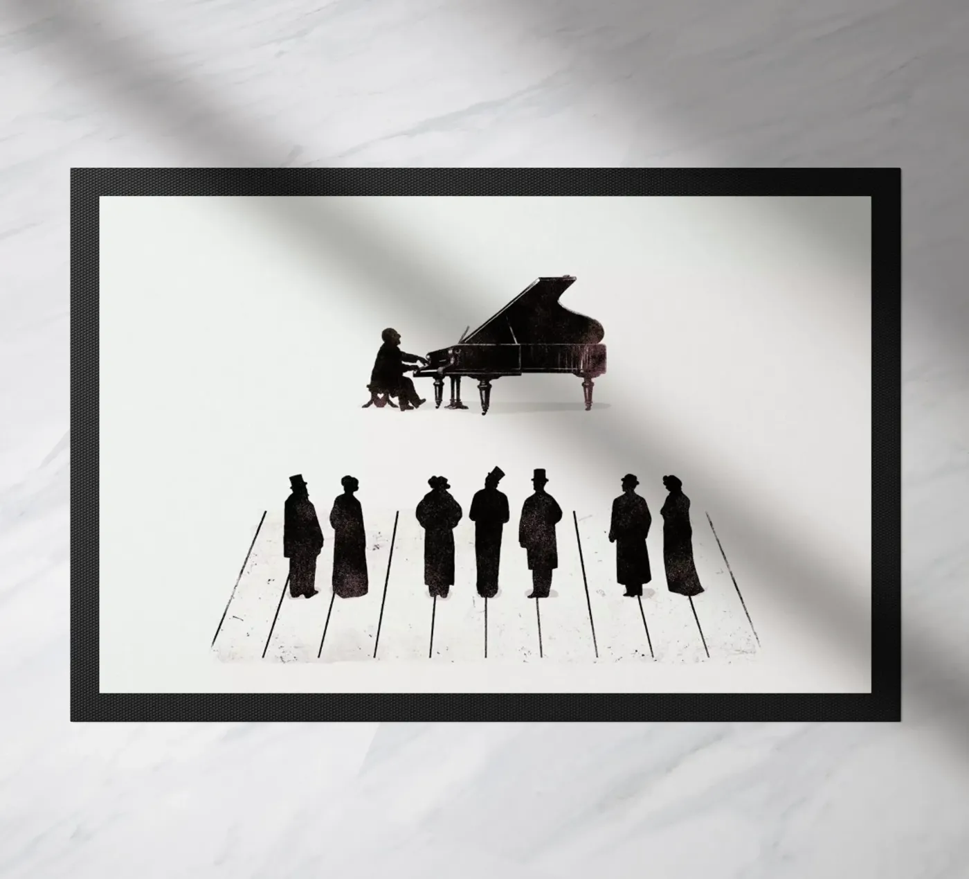 A Great Composition doormat by Jacques Maes