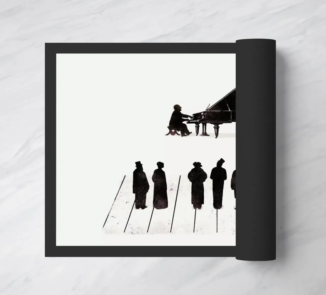 A Great Composition doormat by Jacques Maes