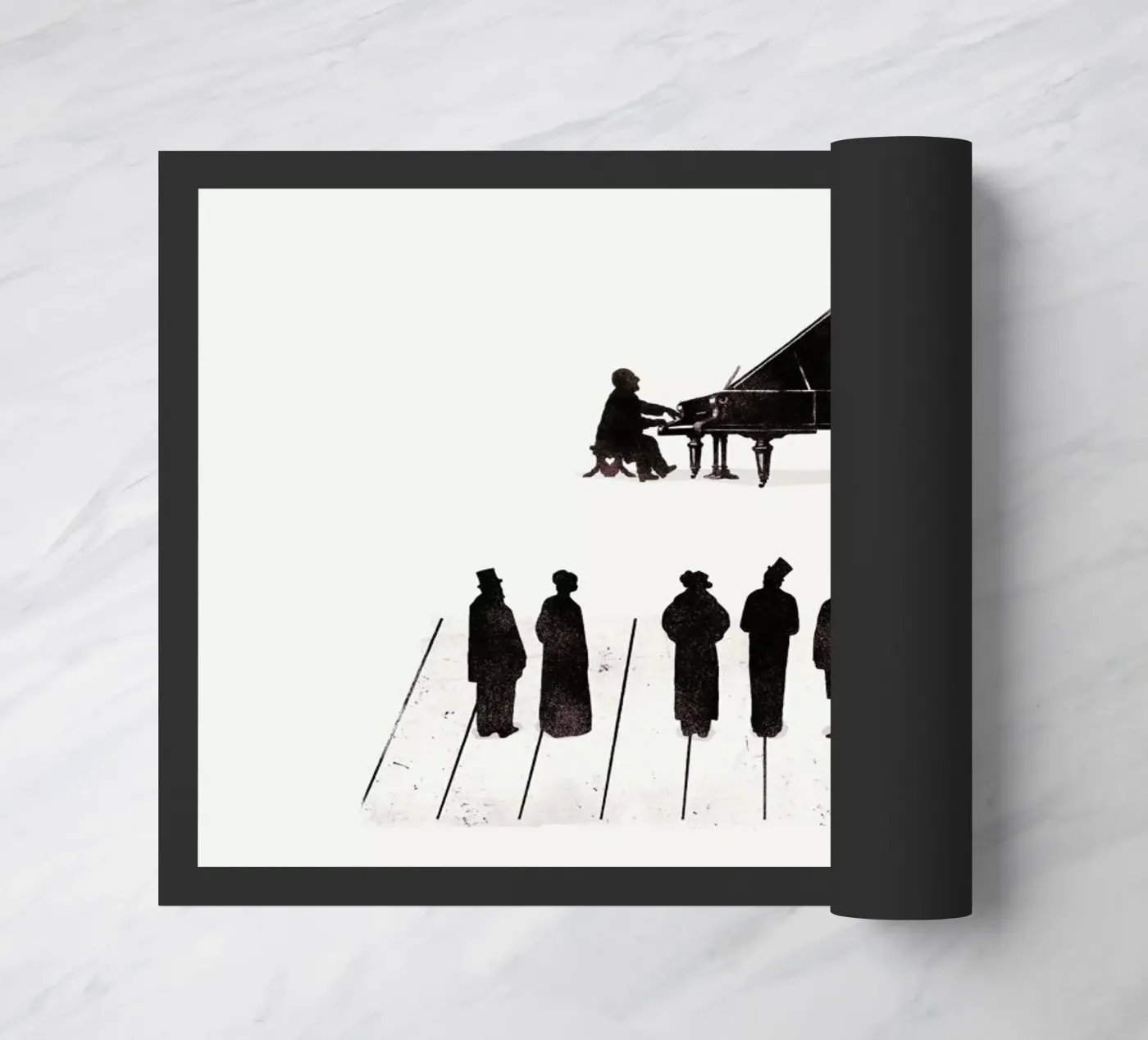 A Great Composition doormat by Jacques Maes