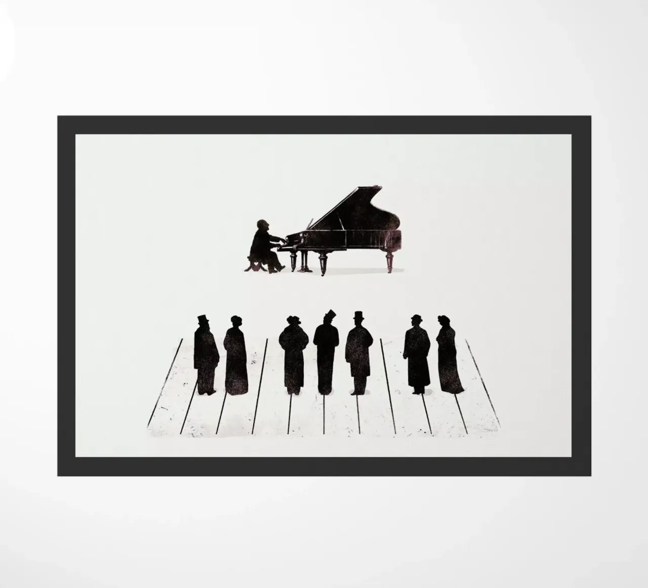 A Great Composition doormat by Jacques Maes