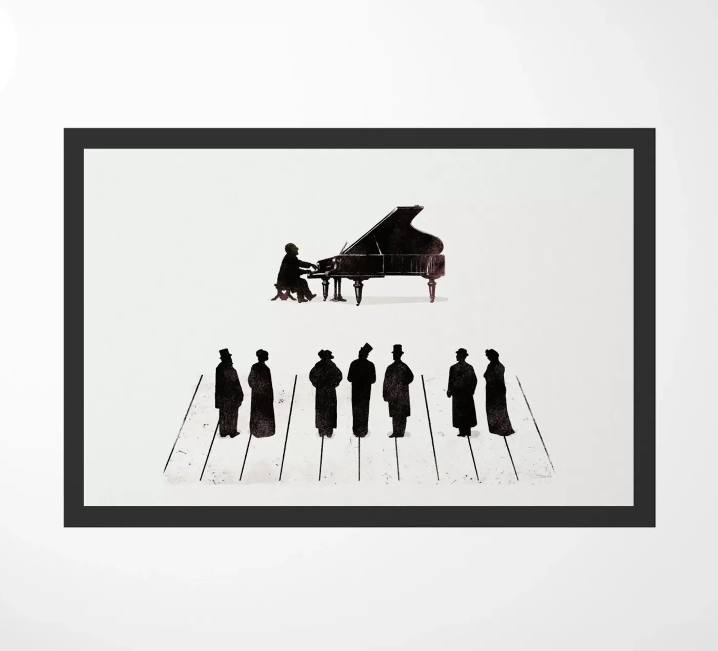 A Great Composition doormat by Jacques Maes