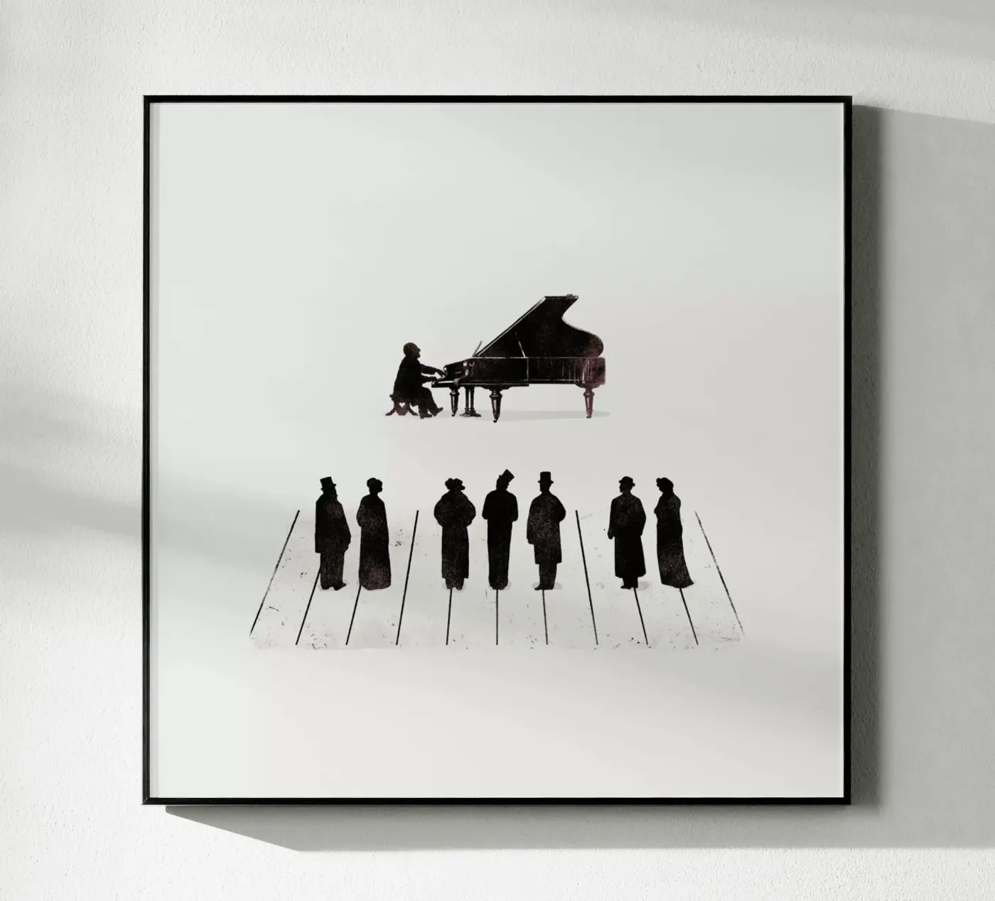 A Great Composition acrylic glass by Jacques Maes