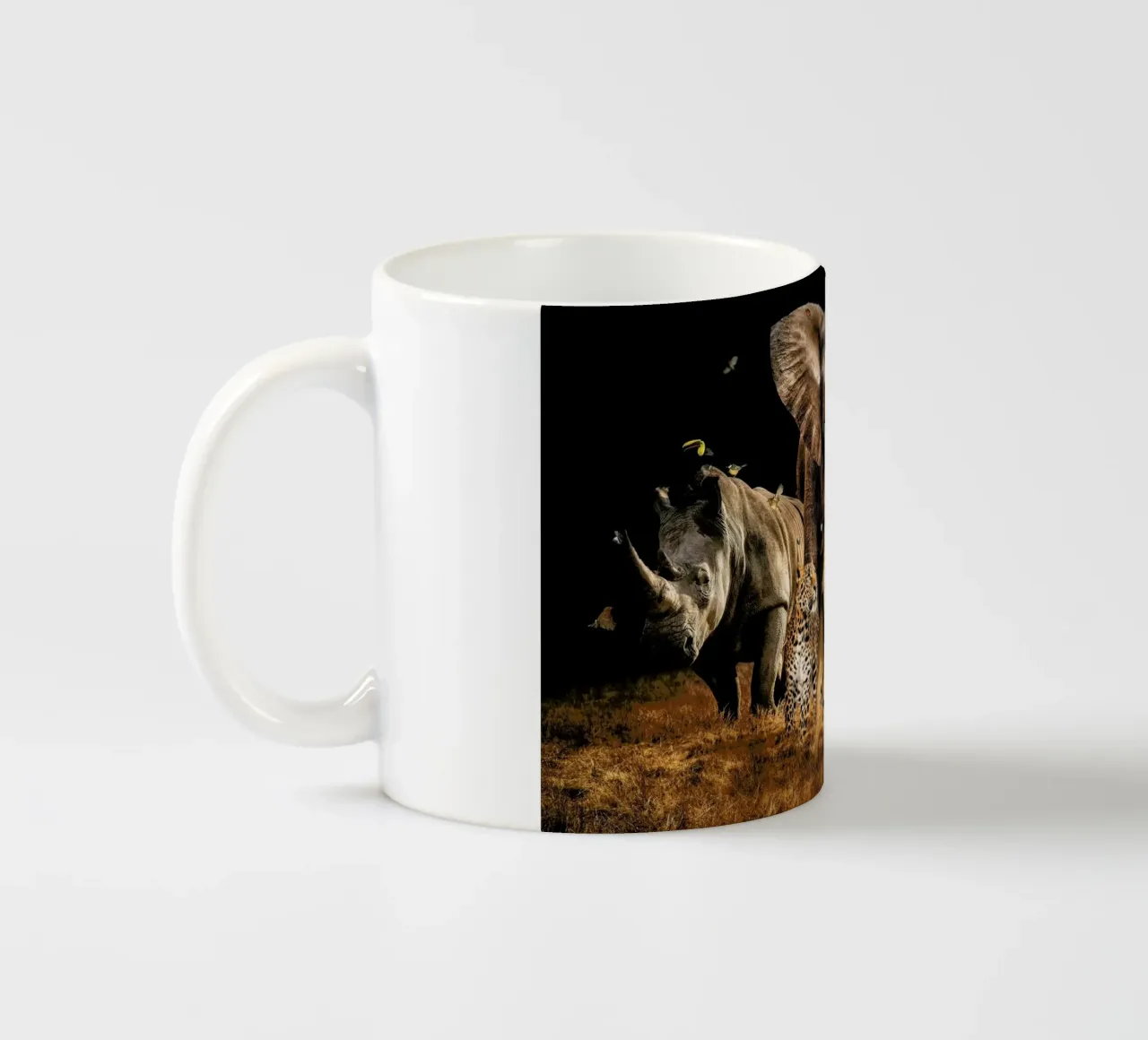 Big 5 tazza in ceramica da Wouter Rikken