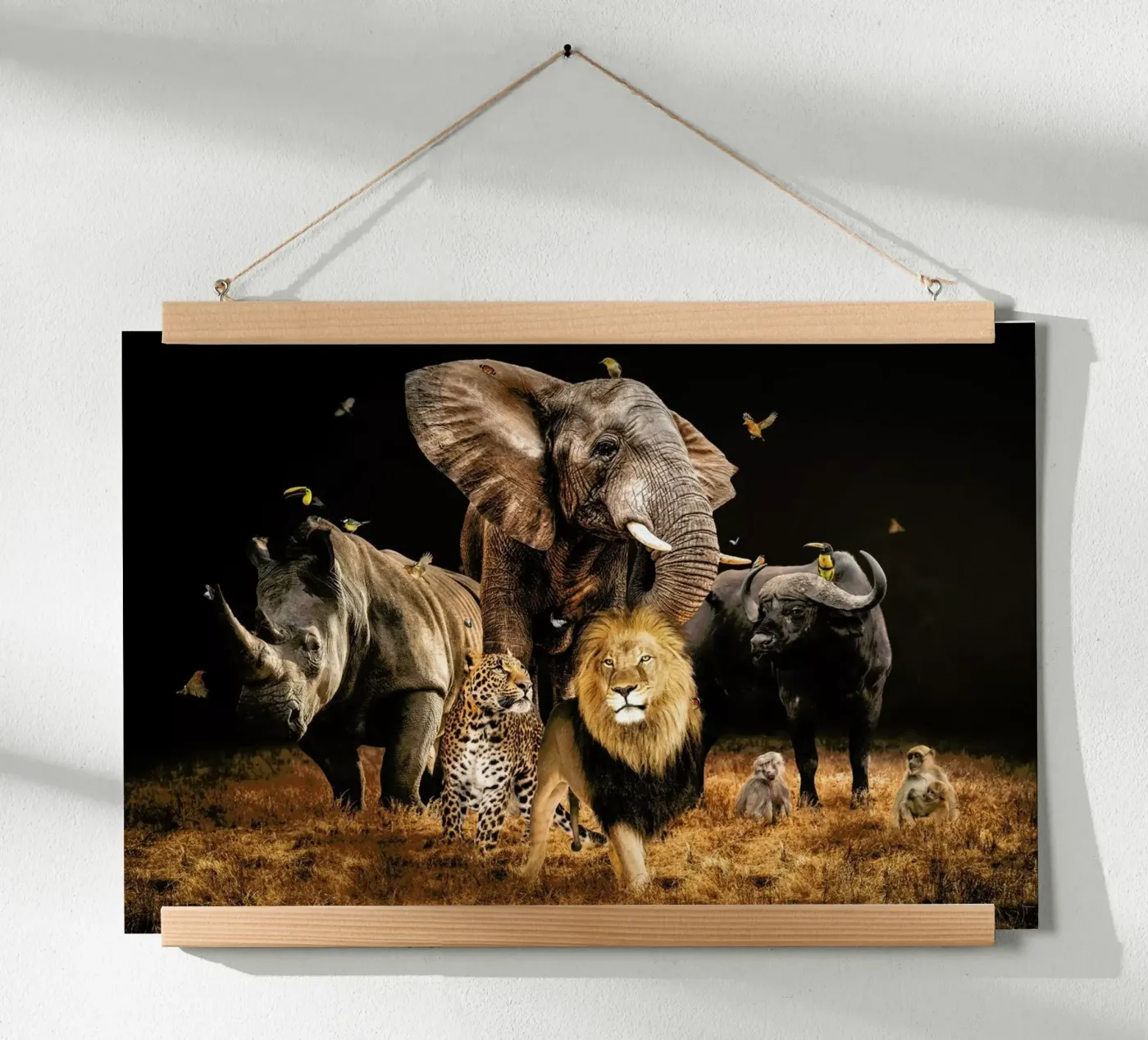 Big 5 poster da Wouter Rikken