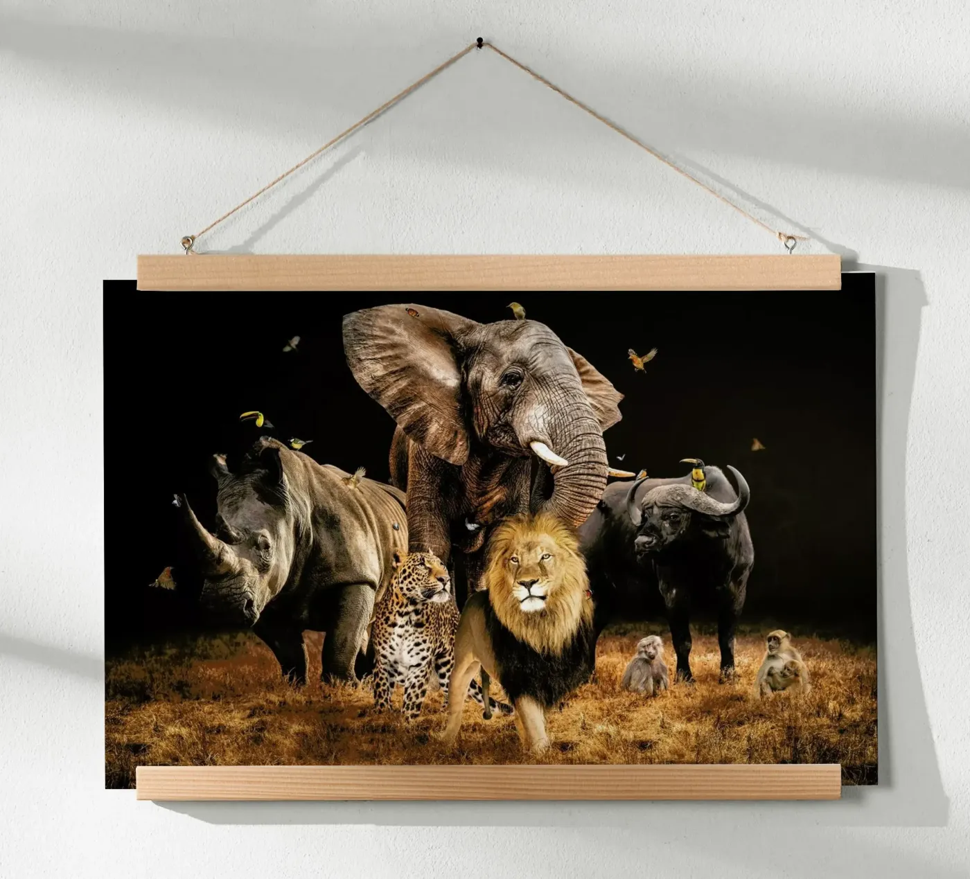 Big 5 poster da Wouter Rikken