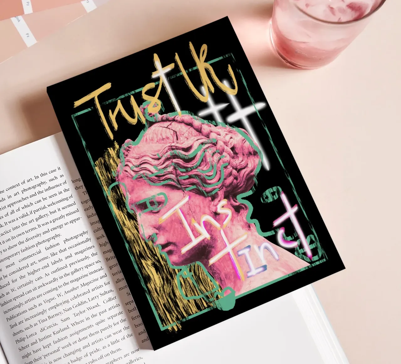 Trust your instinct hip notebook by Little Dean
