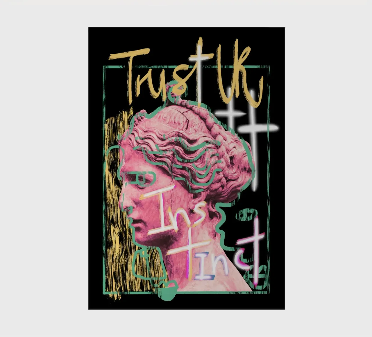 Trust your instinct hip notebook by Little Dean