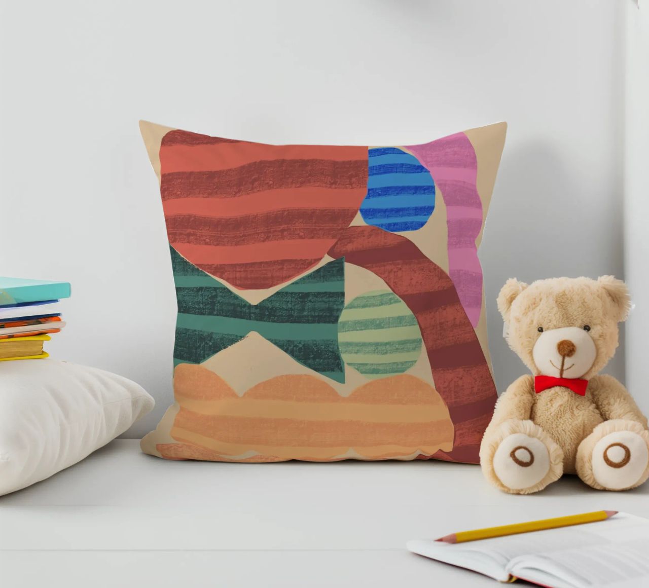 Forme giocose composizione 1 cuscino da Little Dean