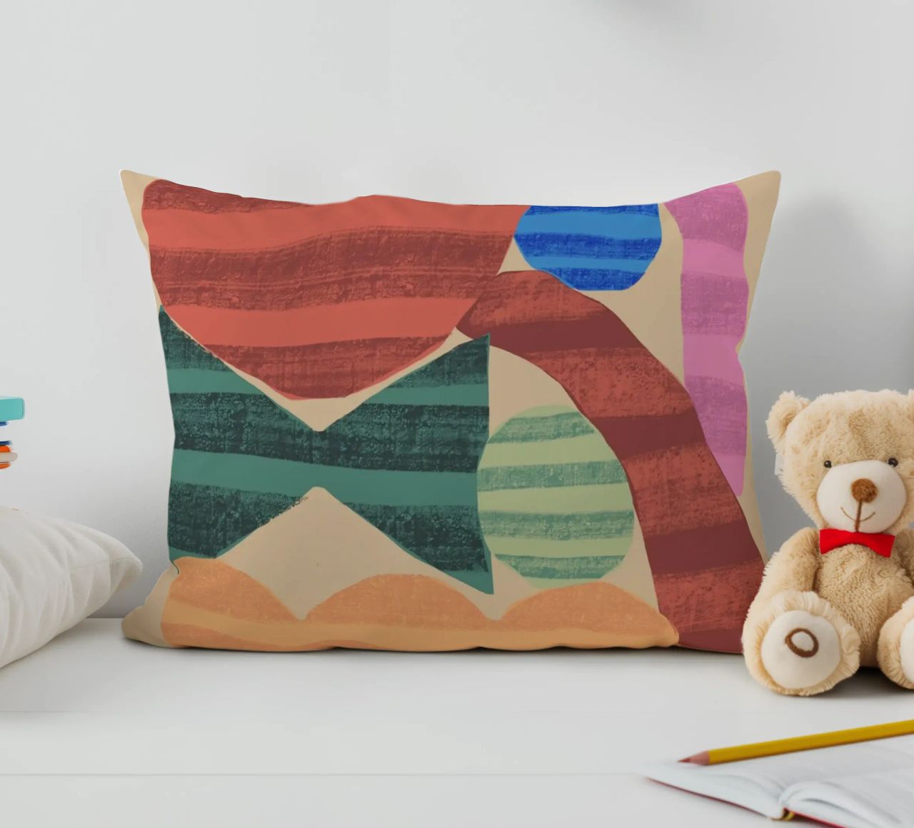 Forme giocose composizione 1 cuscino da Little Dean
