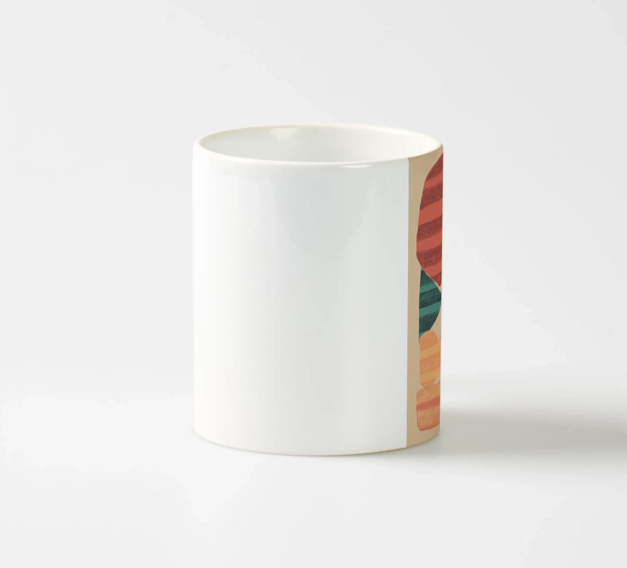 Forme giocose composizione 1 tazza in ceramica da Little Dean