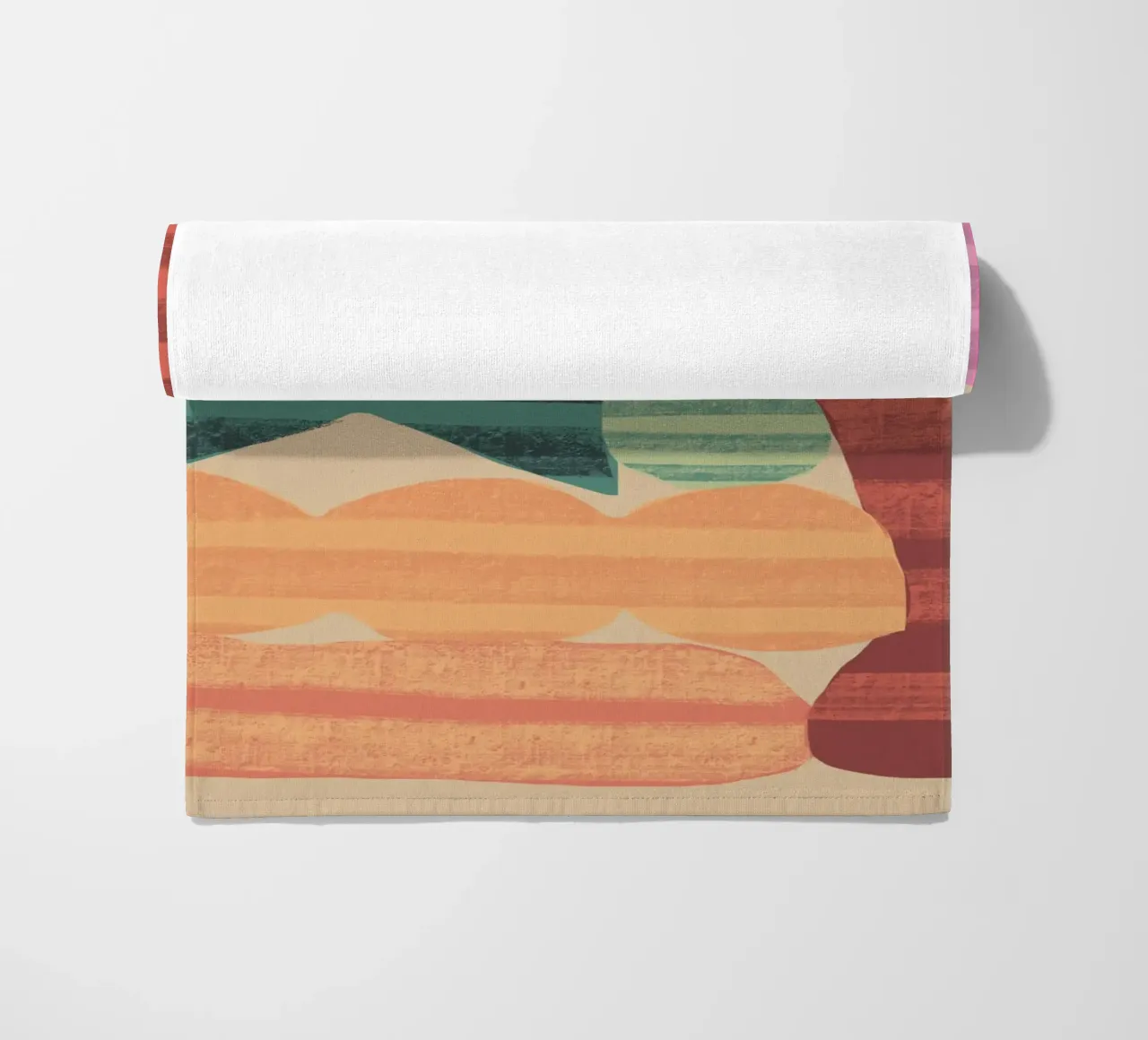 Forme giocose composizione 1 telo mare da Little Dean