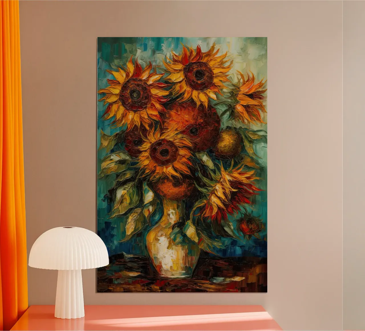 Arte da parete di Imagine poster con telaio in alluminio da Imagine
