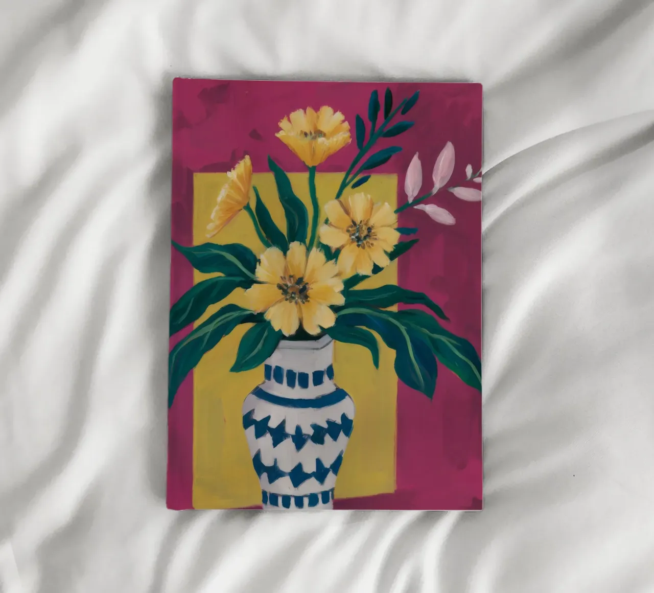Azure Vase Vibrancy notebook by Fable Tempa