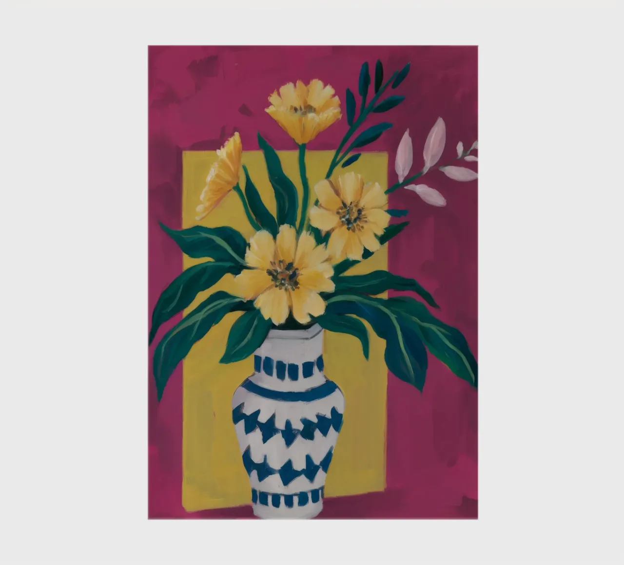 Azure Vase Vibrancy notebook by Fable Tempa