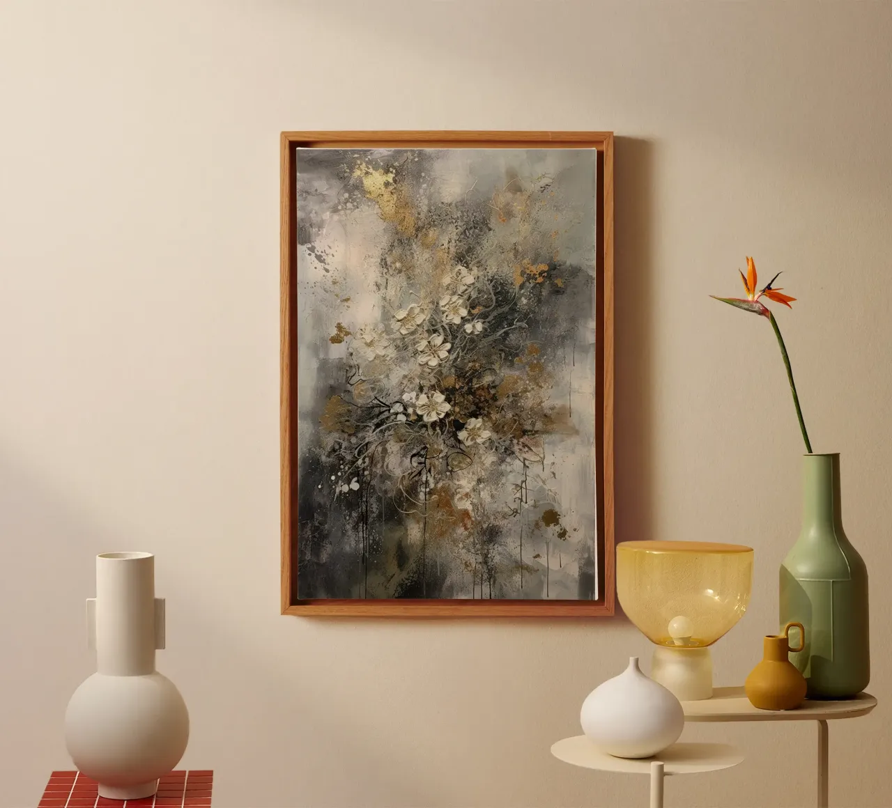 Wall-art by Imagine canvas with Floater frame by Imagine