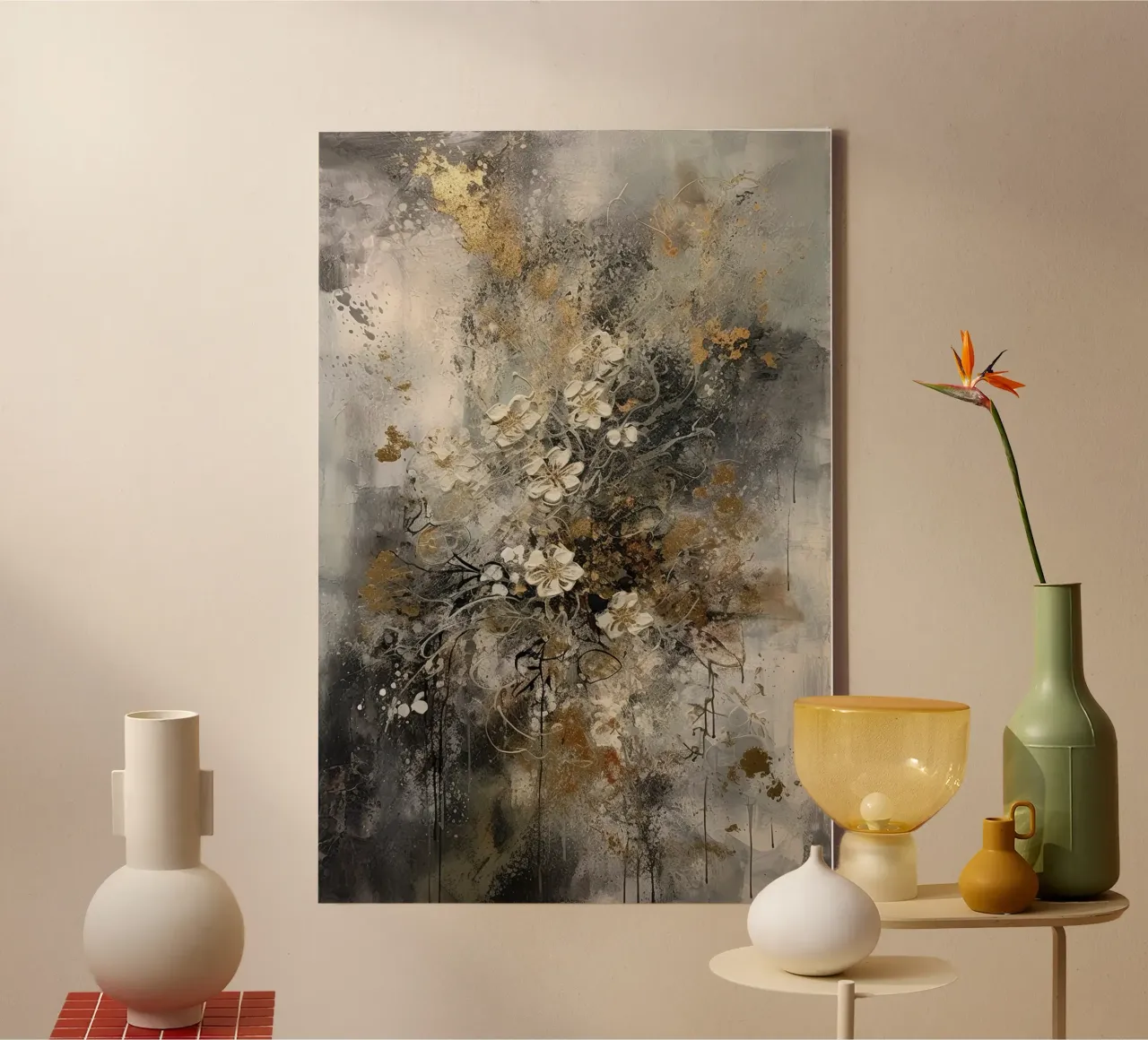 Wall-art by Imagine canvas with Floater frame by Imagine