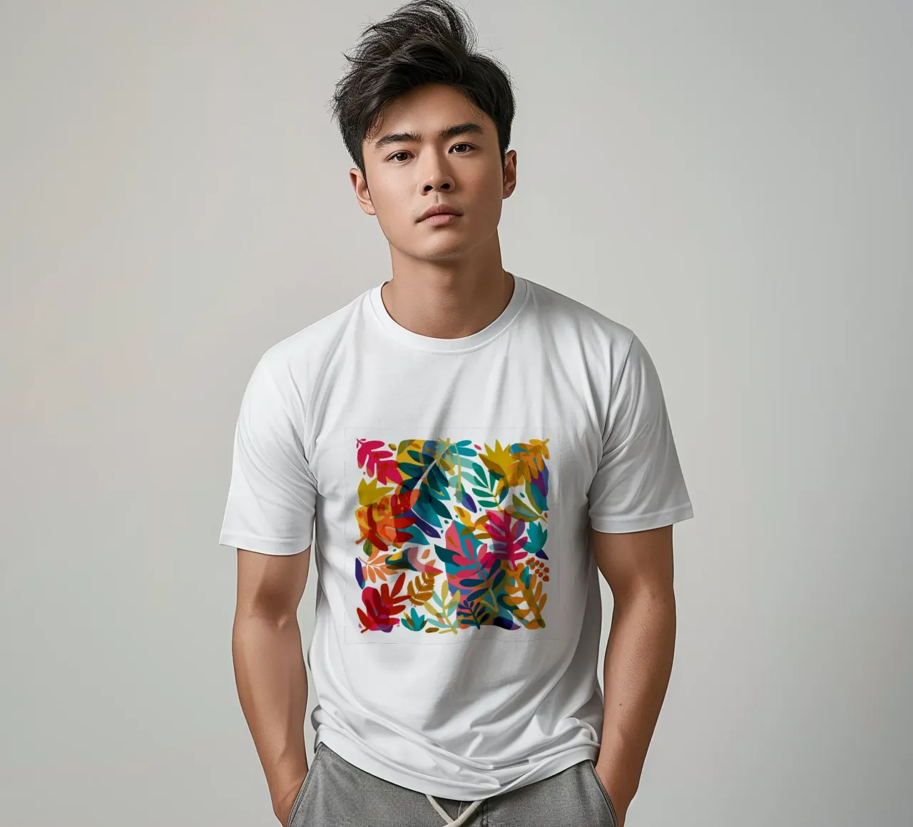 Coriandoli di foglie cromatiche t-shirt da Dawn Light