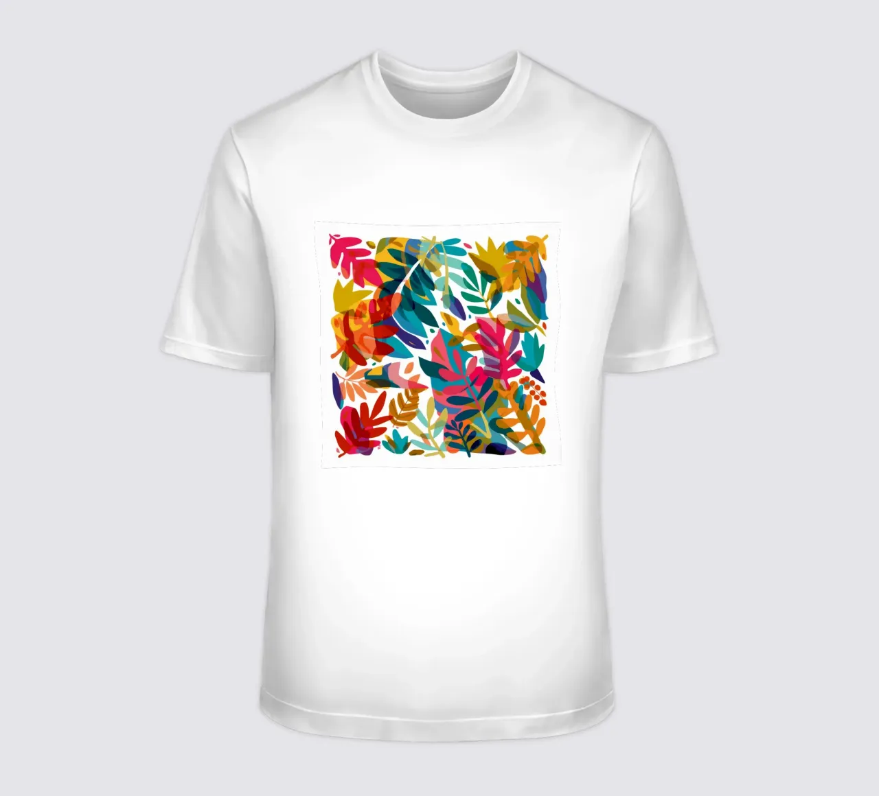 Coriandoli di foglie cromatiche t-shirt da Dawn Light