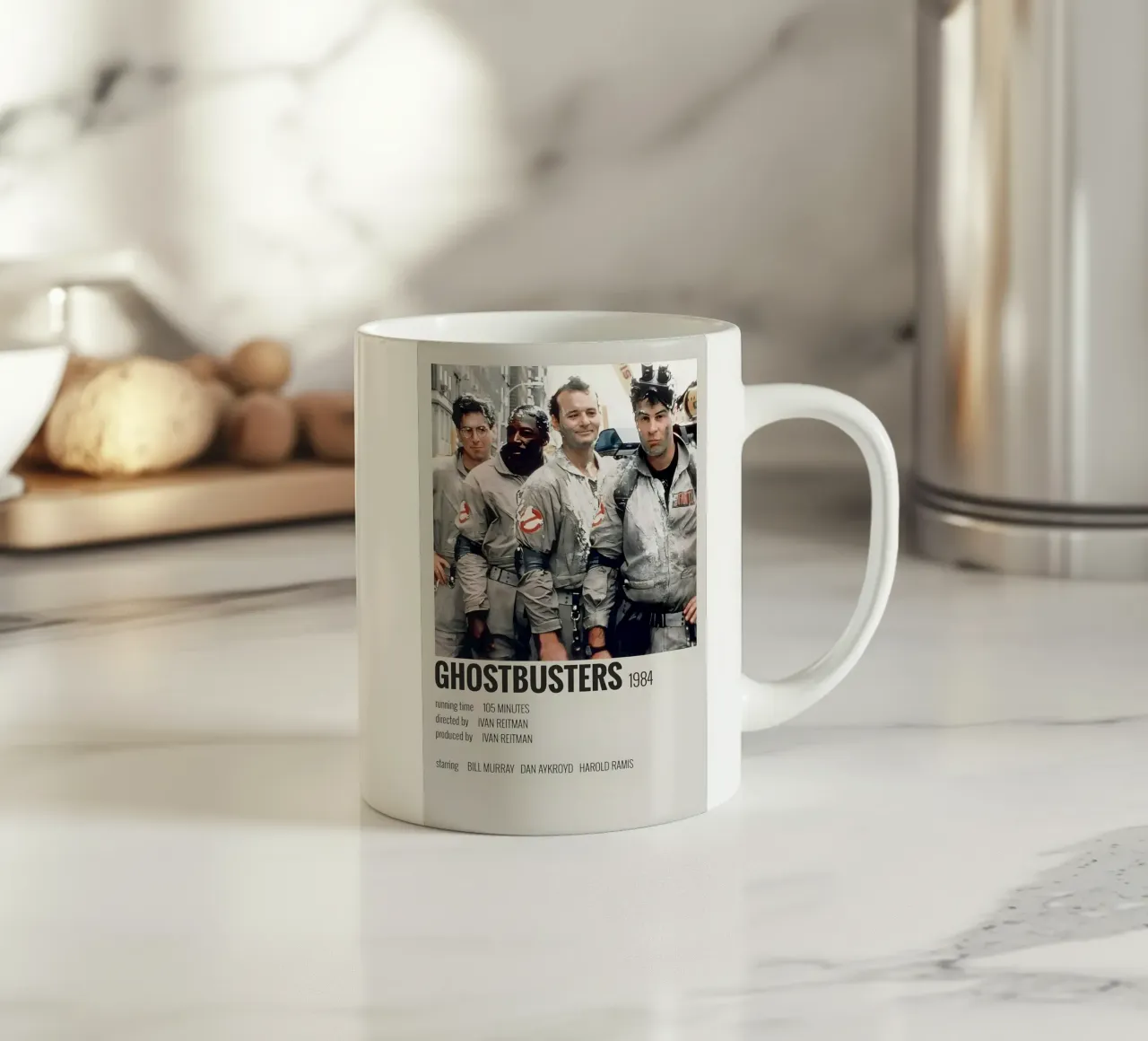 GHOSTBUSTERS 1984 tazza in ceramica da MVFminimalist