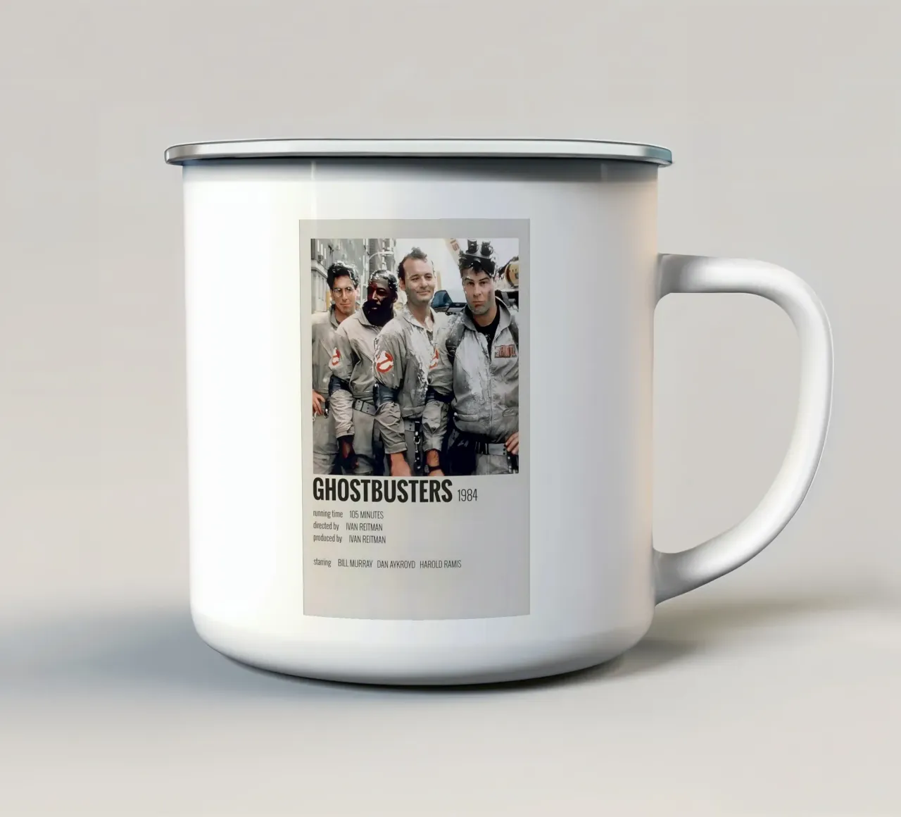 GHOSTBUSTERS 1984 tazza in smalto da MVFminimalist