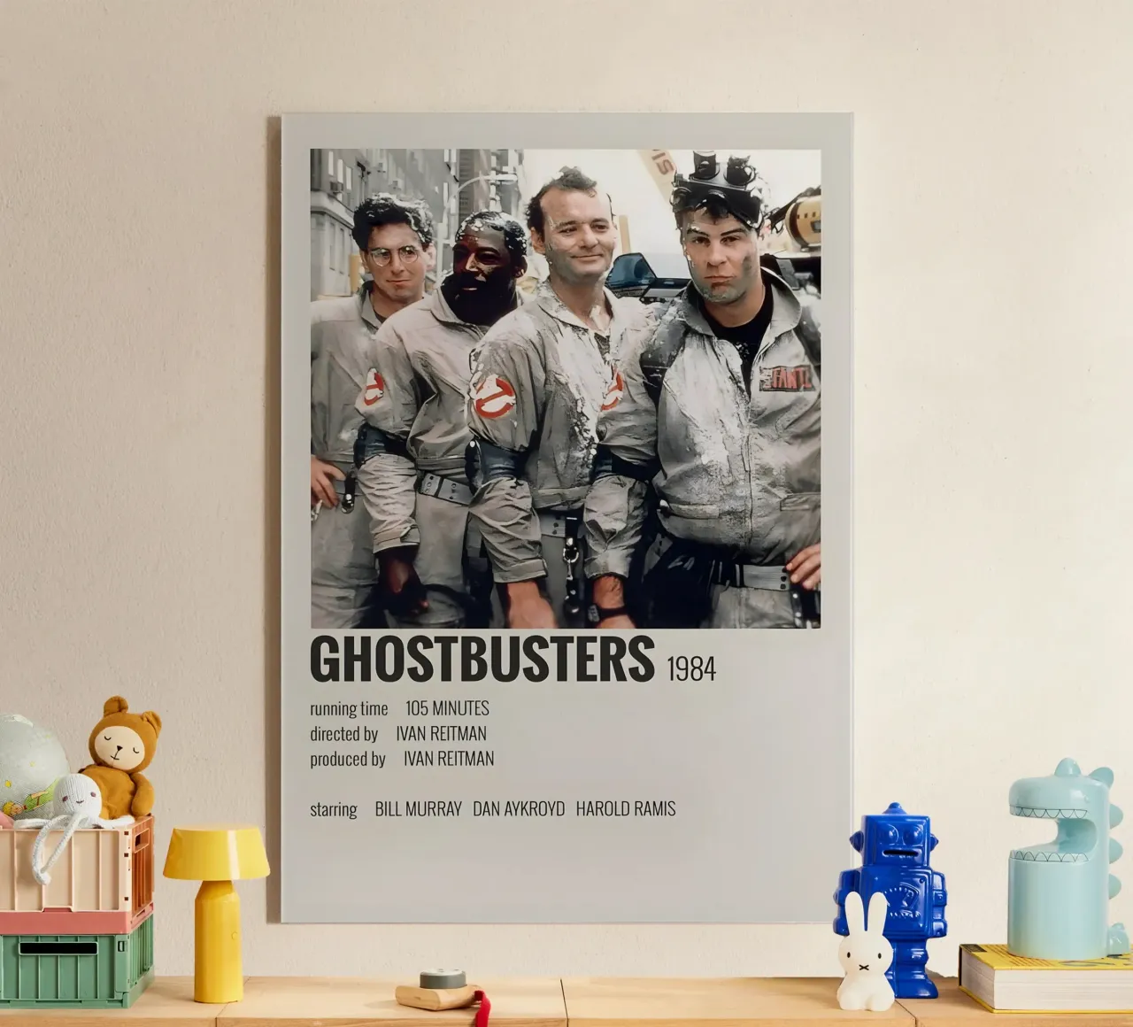 GHOSTBUSTERS 1984 plexiglass da MVFminimalist