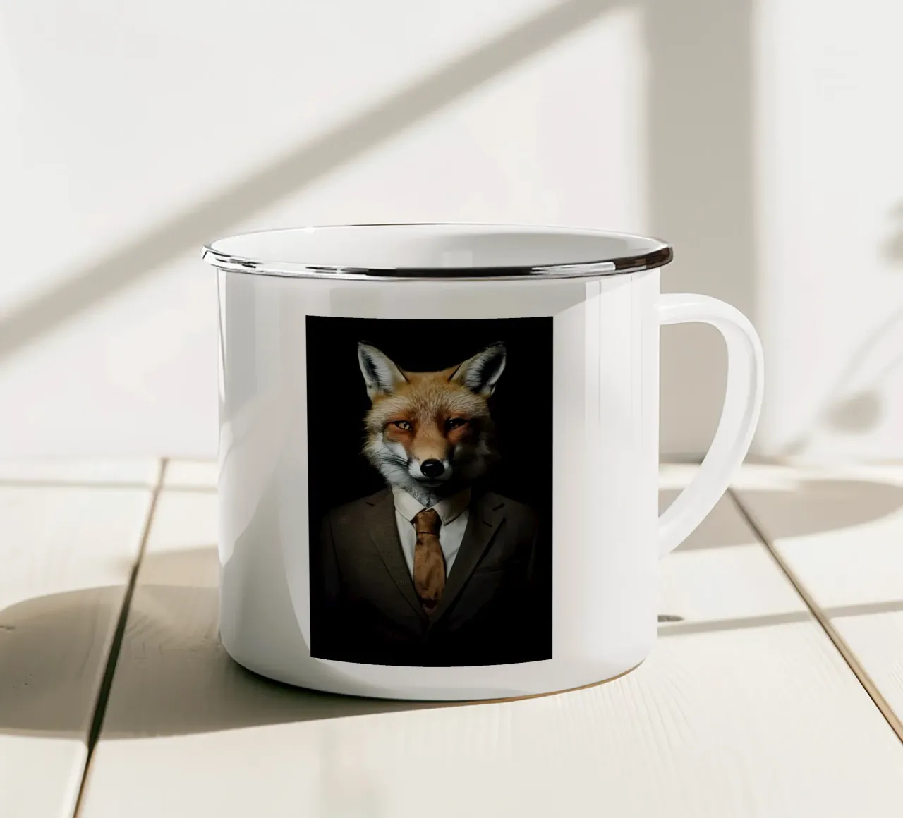 Arte da parete di Imagine tazza in smalto da Imagine