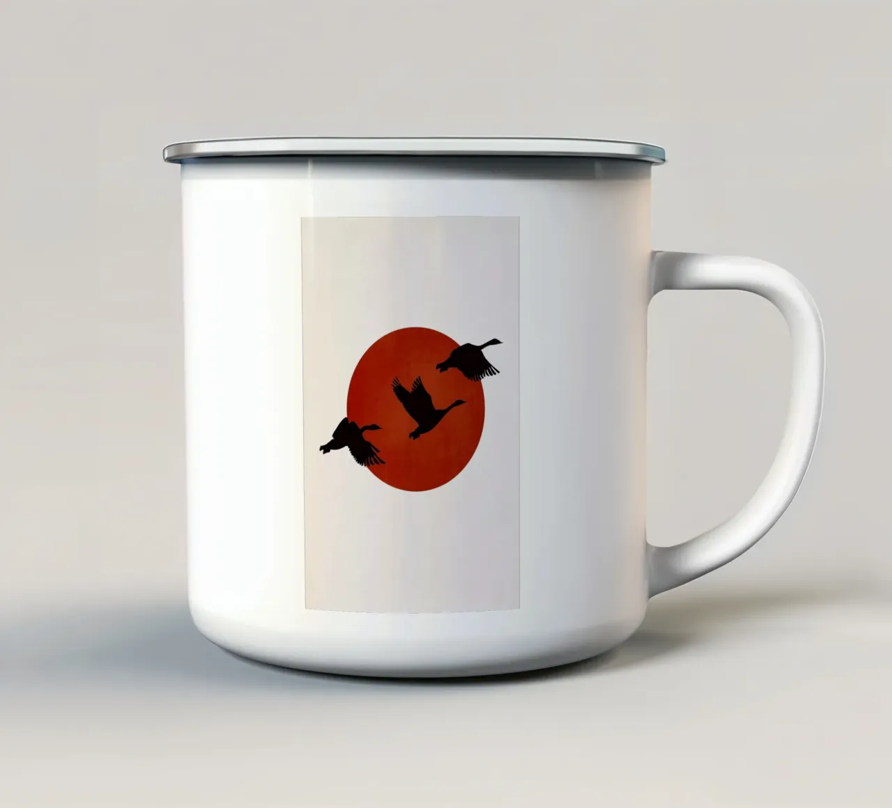 Coming Home For Christmas tazza in smalto da Kubistika