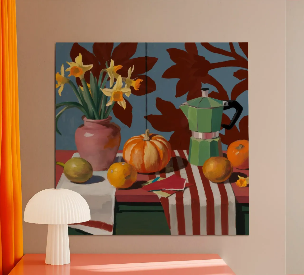 Herbstliches Erntedankglühen Poster von Fable Tempa