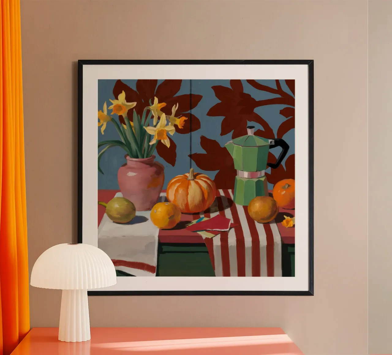 Herbstliches Erntedankglühen Poster von Fable Tempa