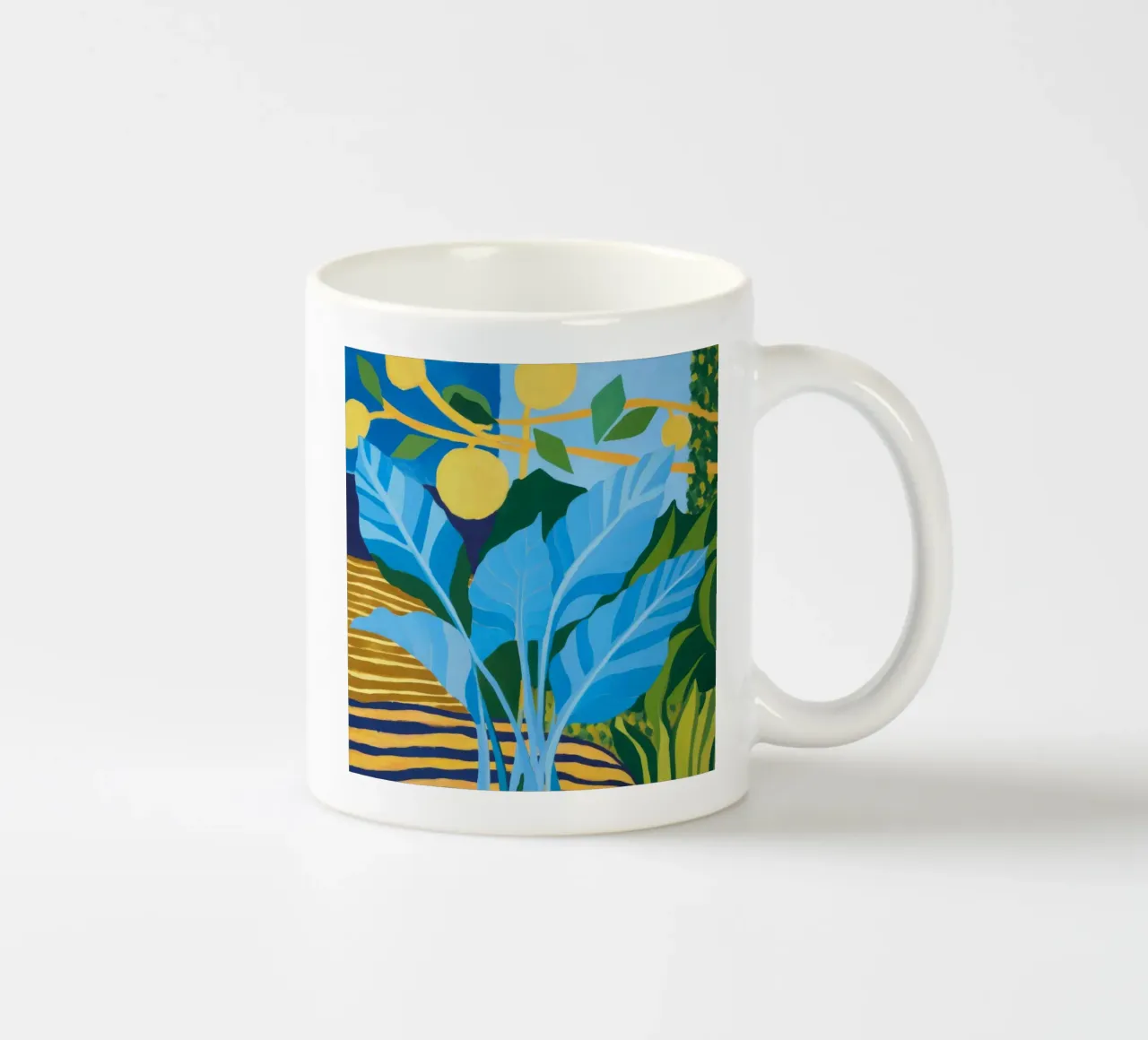 Luna di agrumi cerulea tazza in ceramica da Dawn Light